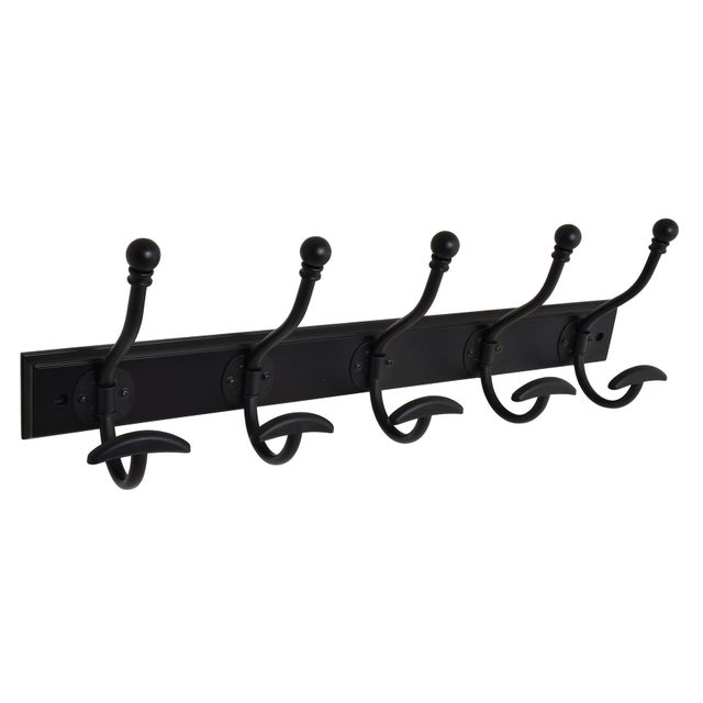 Portemanteau à visser noir Forta EVOLUDIS