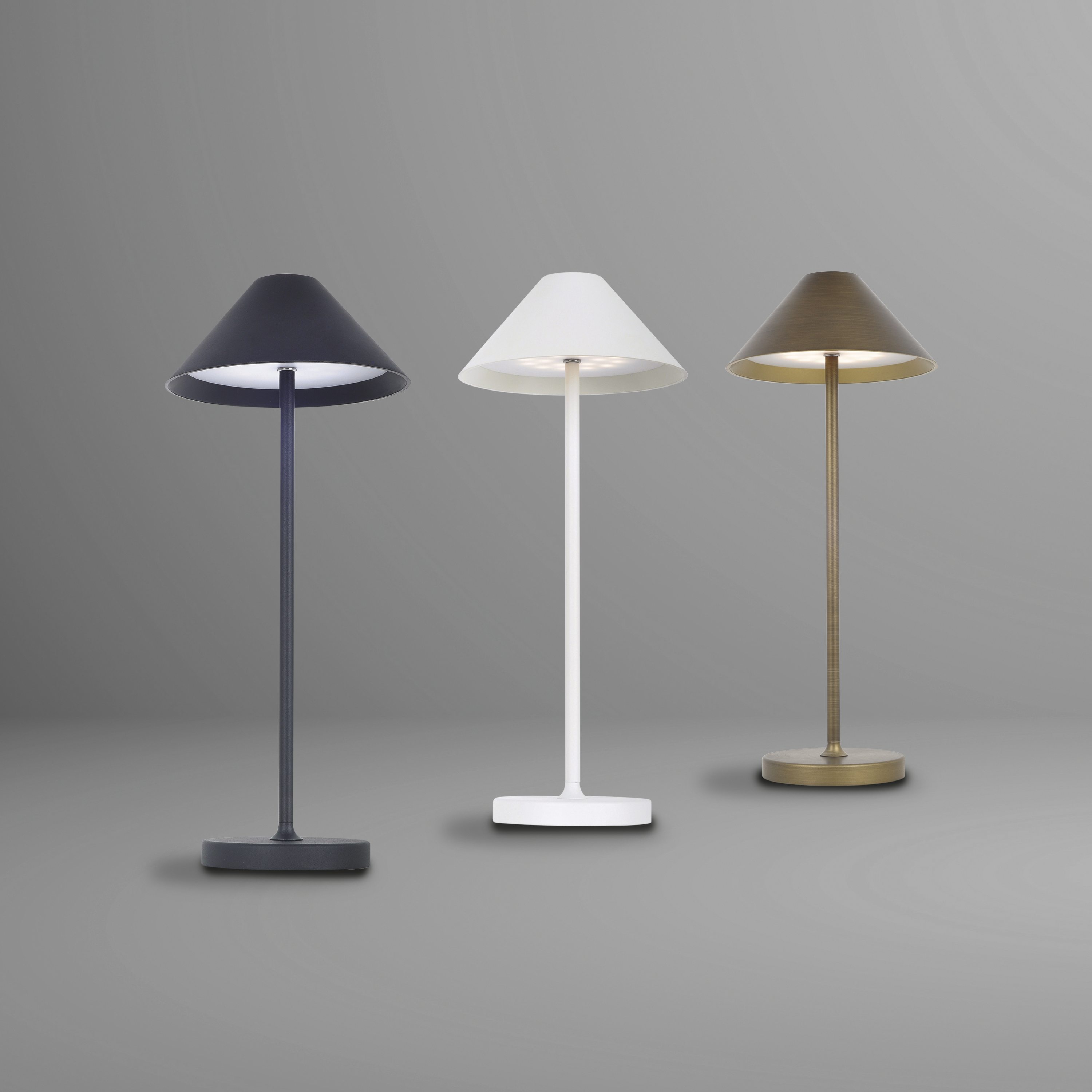 Lampka Malia czarna USB IP44 LED Inspire - 12