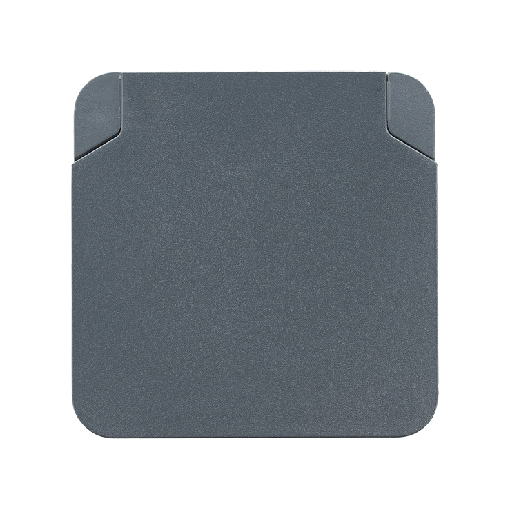 Prise avec terre étanche Cyklone, DEBFLEX anthracite - 3