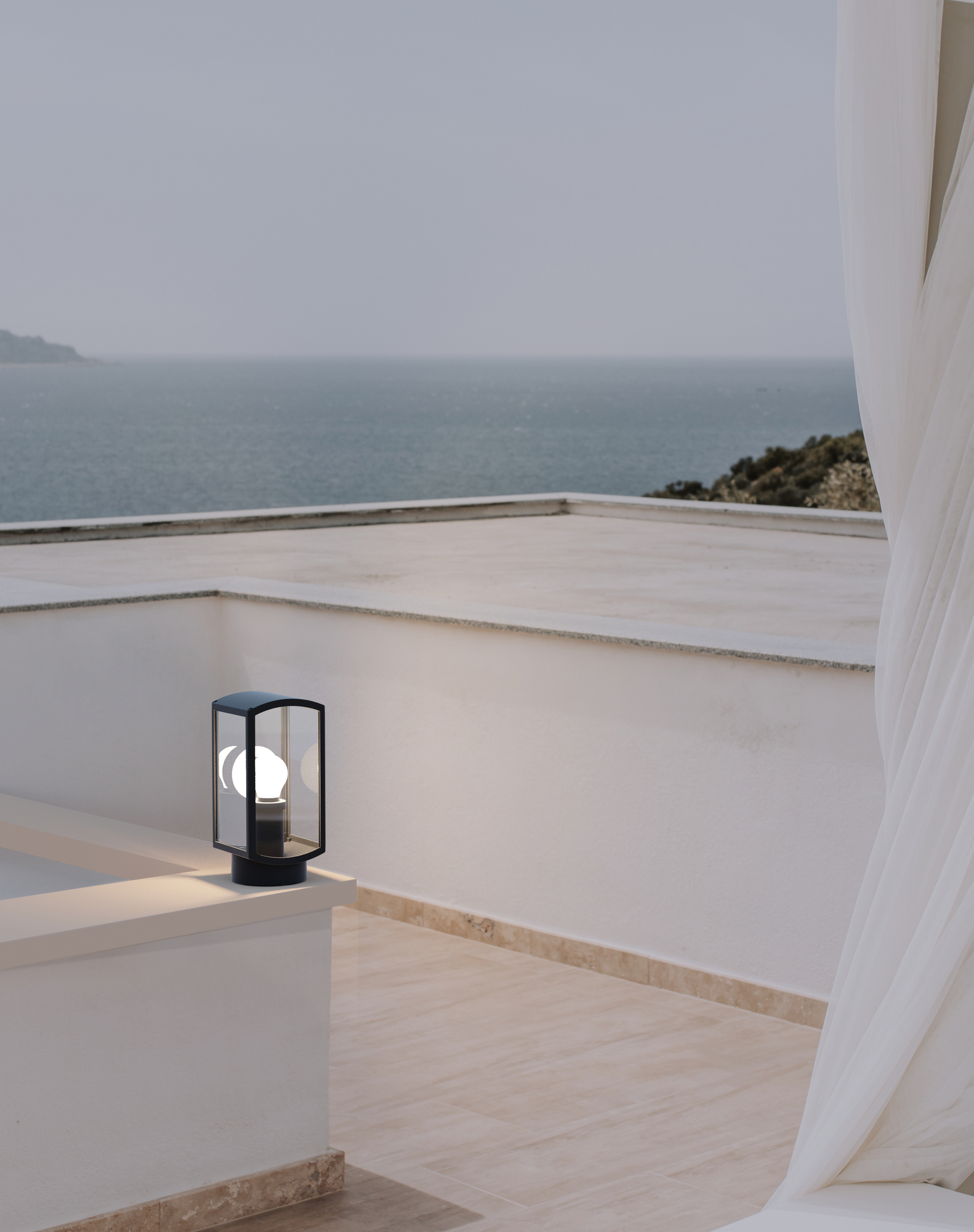 Sobremuro de exterior Daroca E27 IP65 Inspire - 11