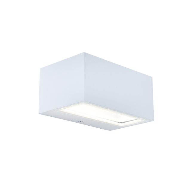 Applique LED design da esterno Brandsen doppia luce bianco IP54, luce bianco naturale 1300 lumen, INSPIRE