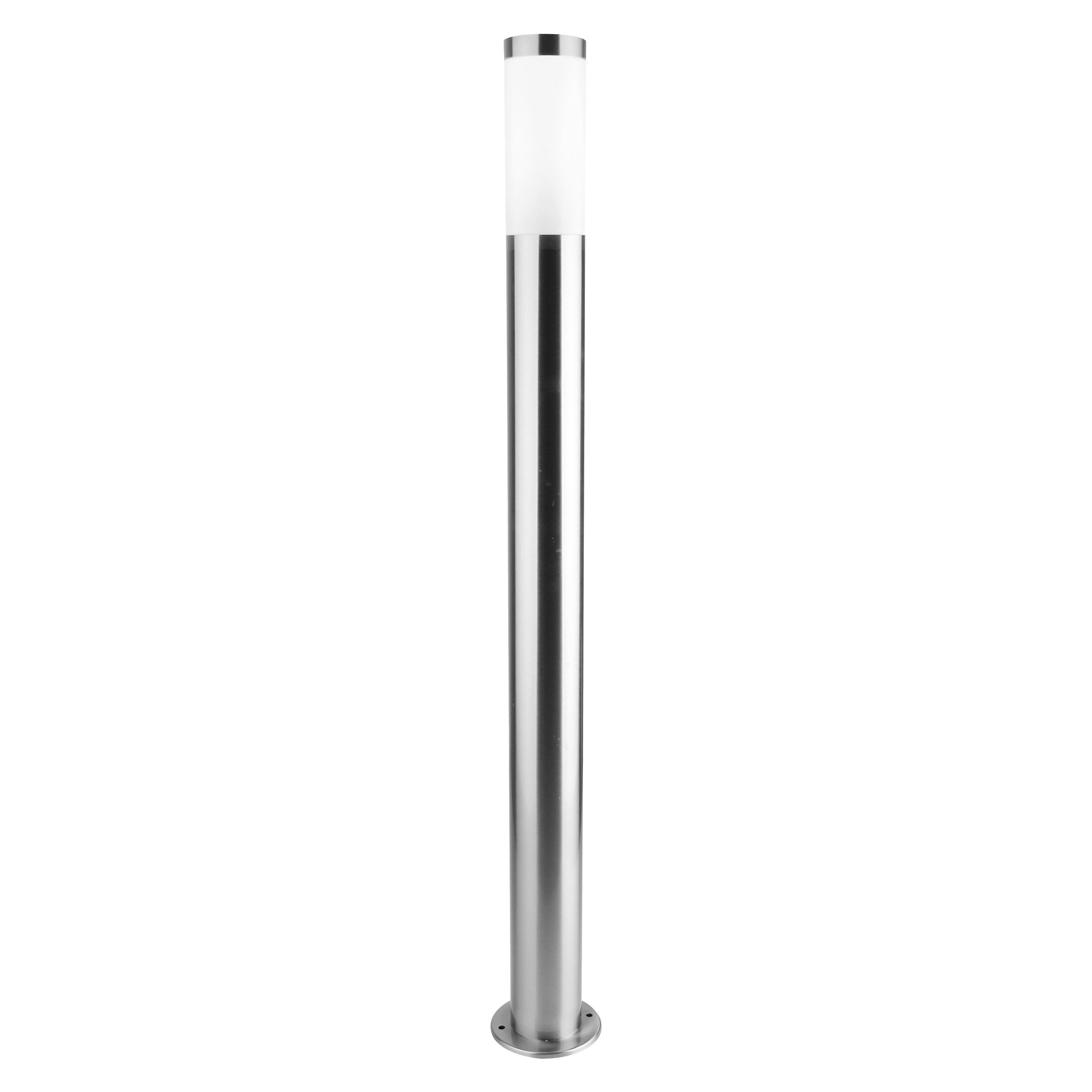 Lampa ogrodowa słupek Bergen srebrny E27 80 cm IP44 LED Inspire