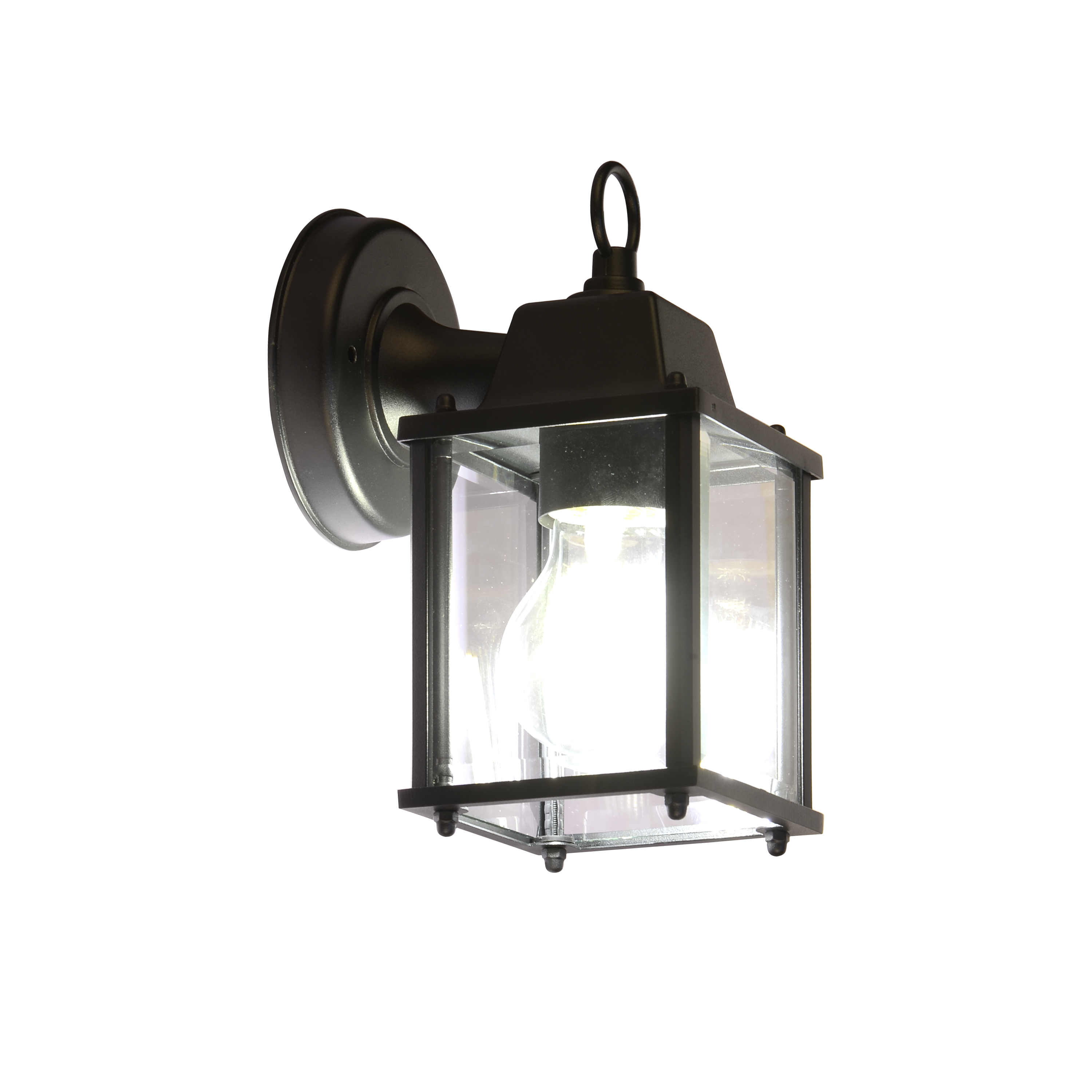 Applique classico da esterno Samboi nero IP44 E27 INSPIRE - 2