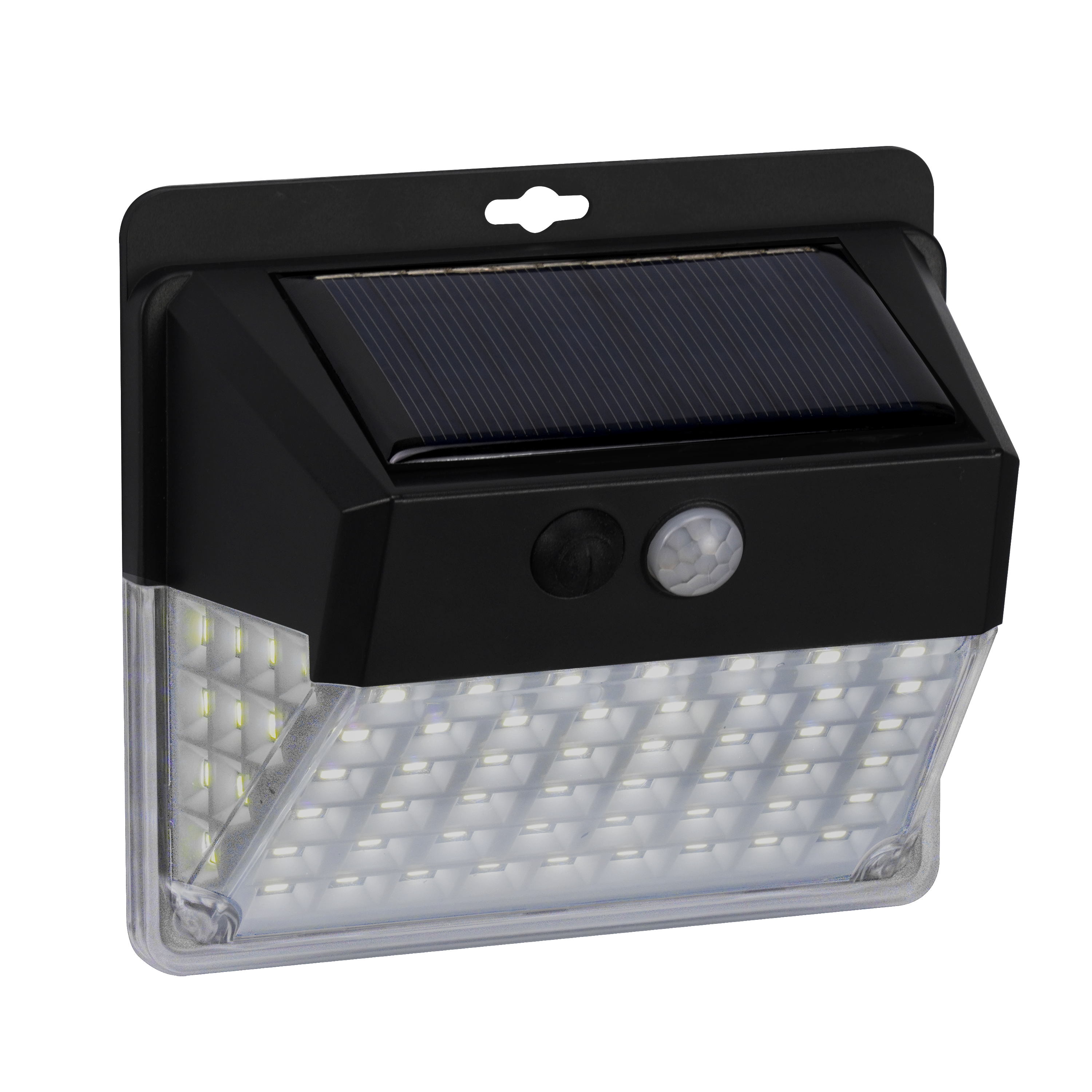 Kinkiet solarny Begur 2 szt. czarny z czujnikiem IP44 LED