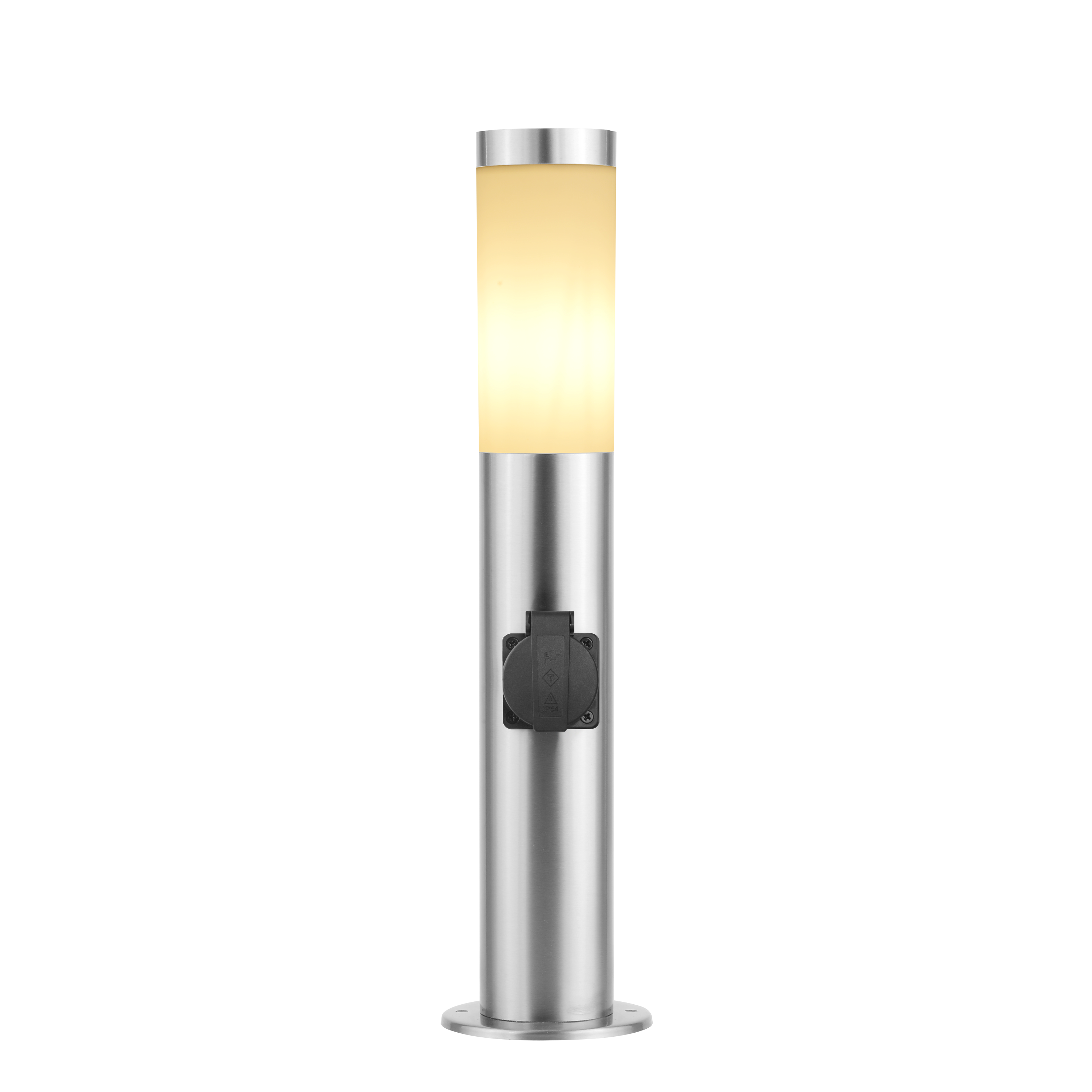 Baliza de jardín exterior E27 Bergen Inspire 50 cm antracita resistencia IP44 - 6