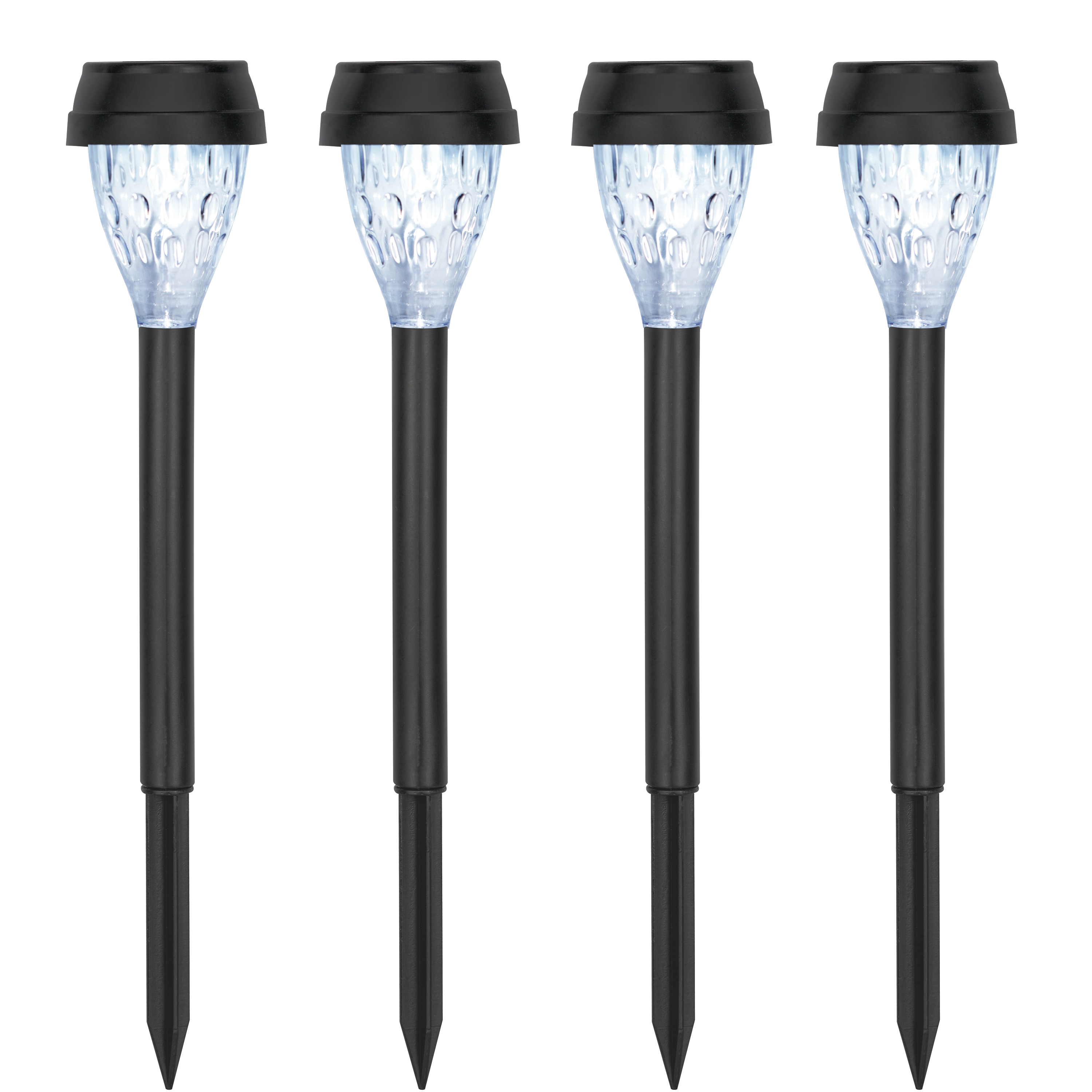 Lampa solarna wbijana Naomy 4 szt. czarna IP44 LED Inspire - 5