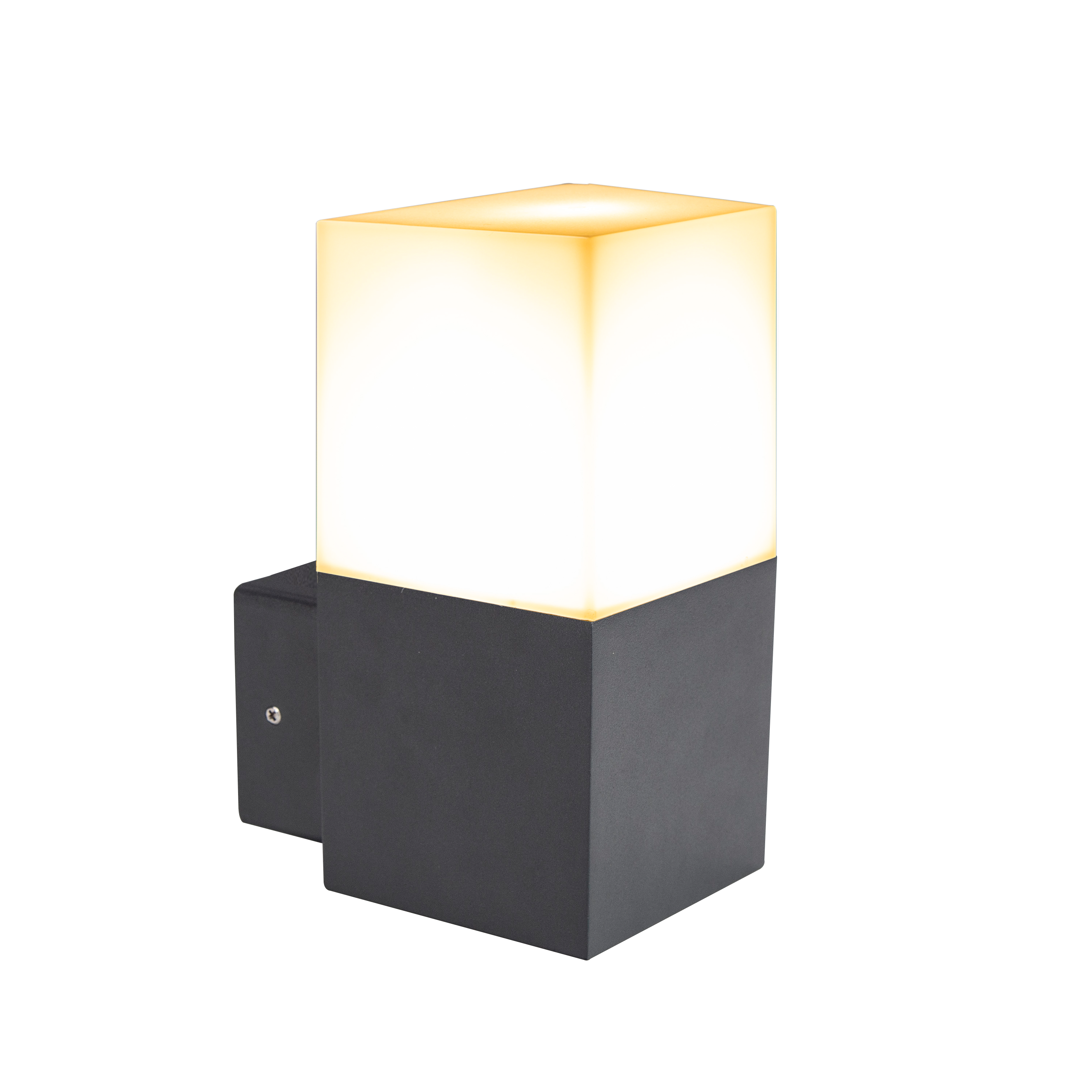 Aplique exterior e27 cies inspire gris e27 ip54