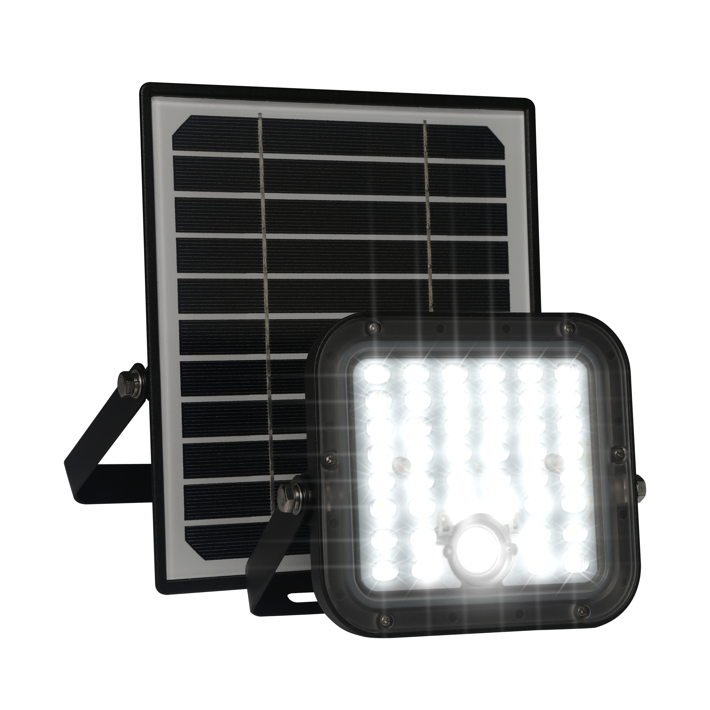 Projecteur extérieur solaire à détecteur 1600 Lumen Twice noir INSPIRE - 8