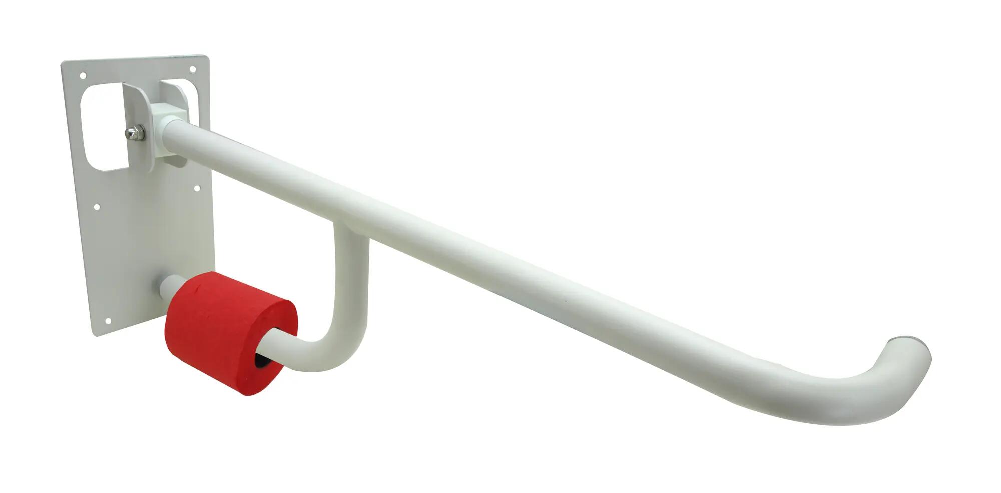 Barra de seguridad wc 15x27x73 cm blanco