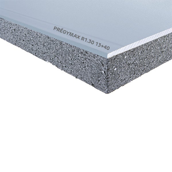 Doublage polystyrène expansé RESI Pregymax th32, Ep.53 mm,2.5x1.2 m Leroy Merlin
