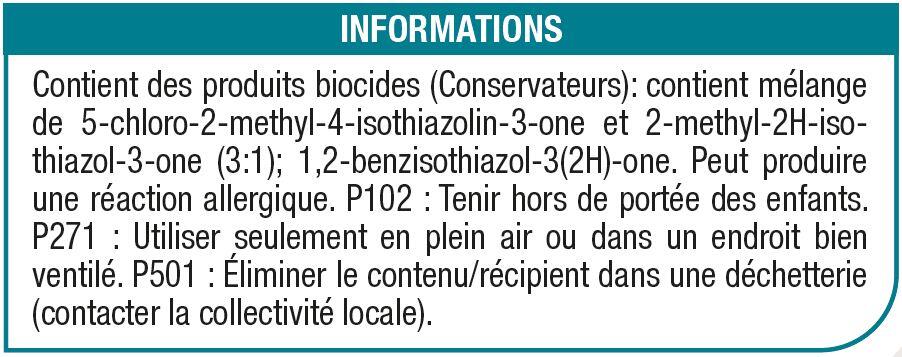 Vernis Cuisine et bain, LUXENS, incolore satiné, 0.75L - 6