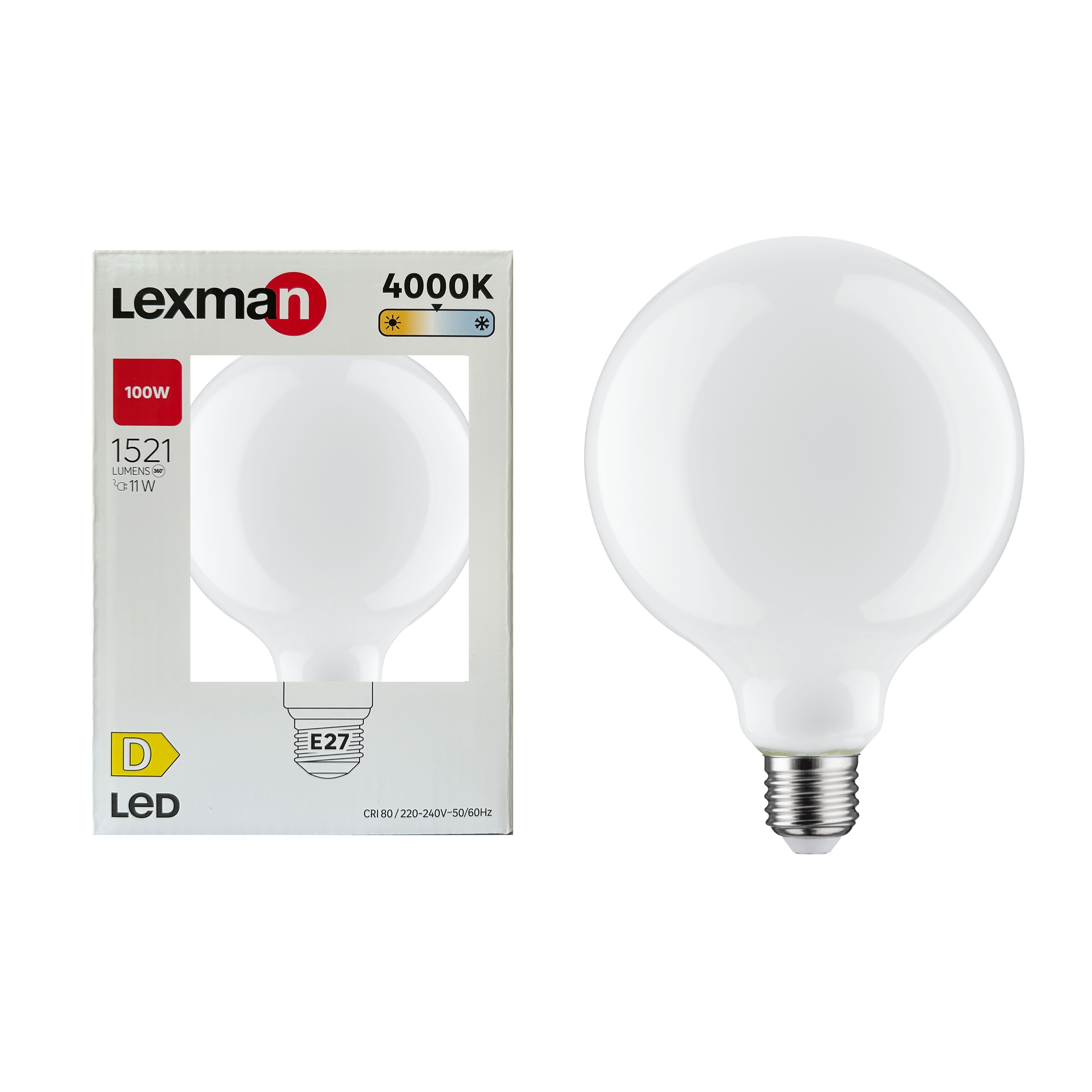 Żarówka LED E27 11 W 1521 lm Neutralna biel Lexman - 3