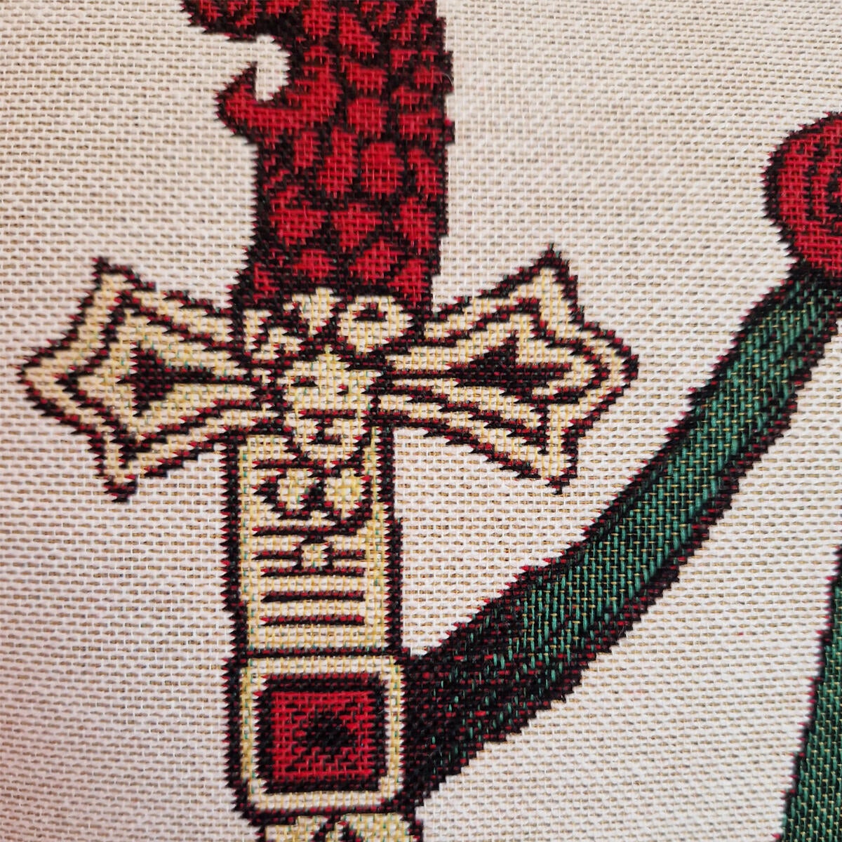 Cuscino Spade multicolore 45 x 45 cm - 6