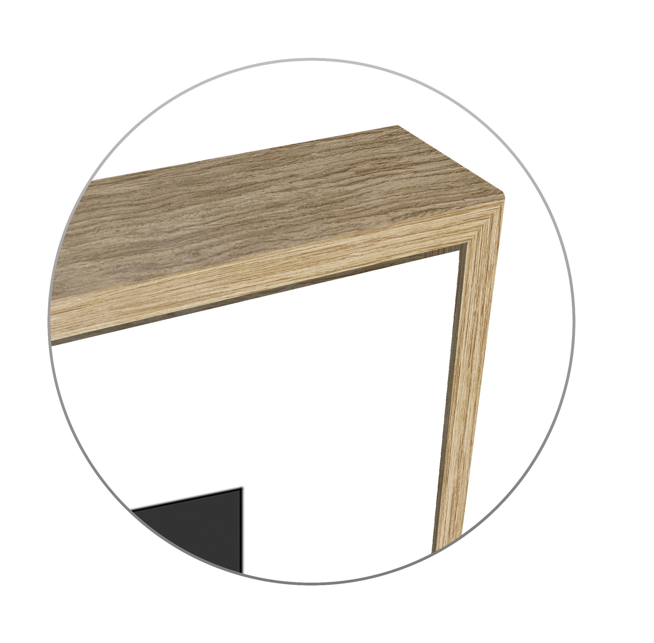 Cuadro con marco Decoart Hojas 51 cm x 71 cm - 3