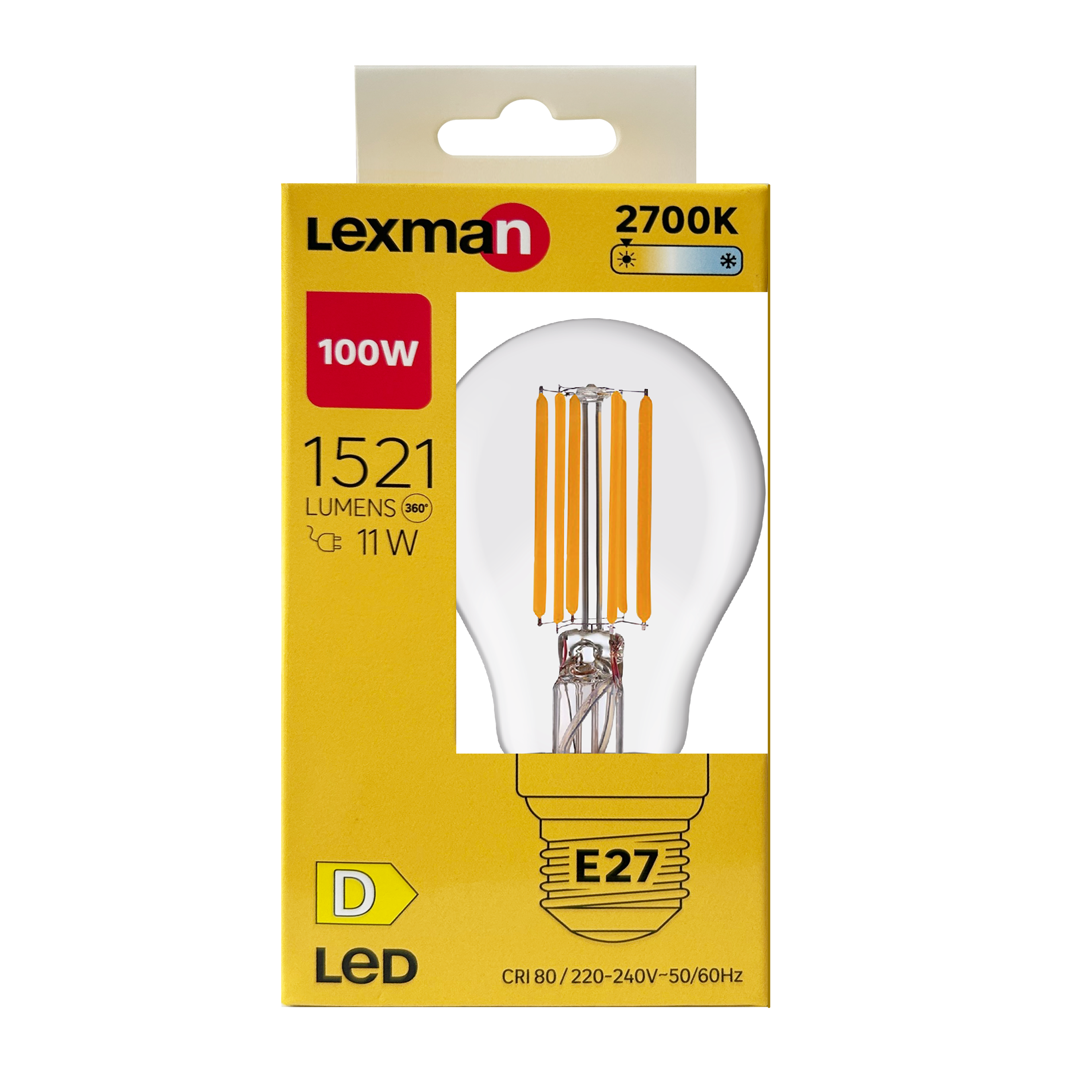 Żarówka LED E27 11 W 1521 lm Ciepła biel Lexman - 6