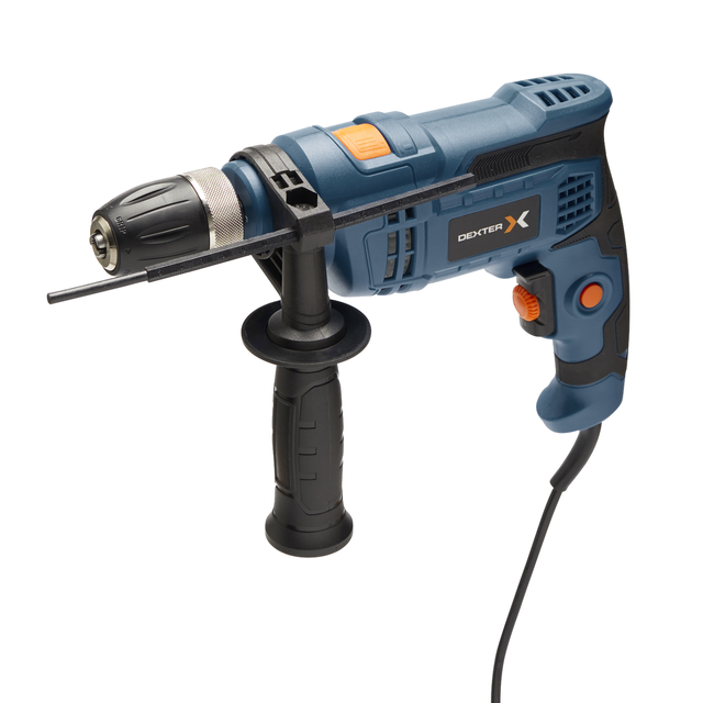 Berbequim percutor com fio 900W 3000 rpm Dexter 900ID2.5