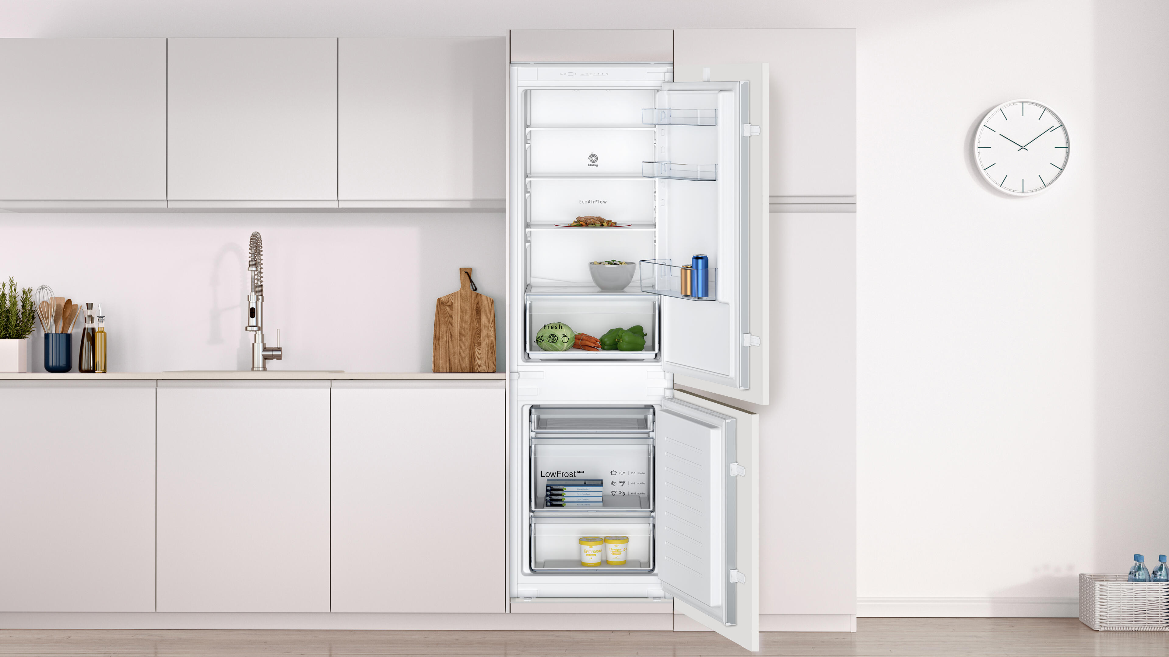 Frigorífico combi integrable BALAY 3KIE711S cíclico 177cm 183L blanco clase E - 3