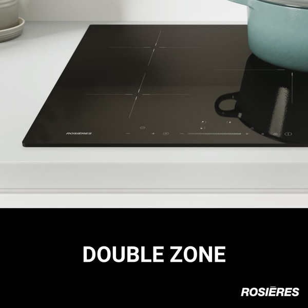 Plaque à induction 3 foyers ROSIERES RID336DC/E1 Noir Leroy Merlin — free download