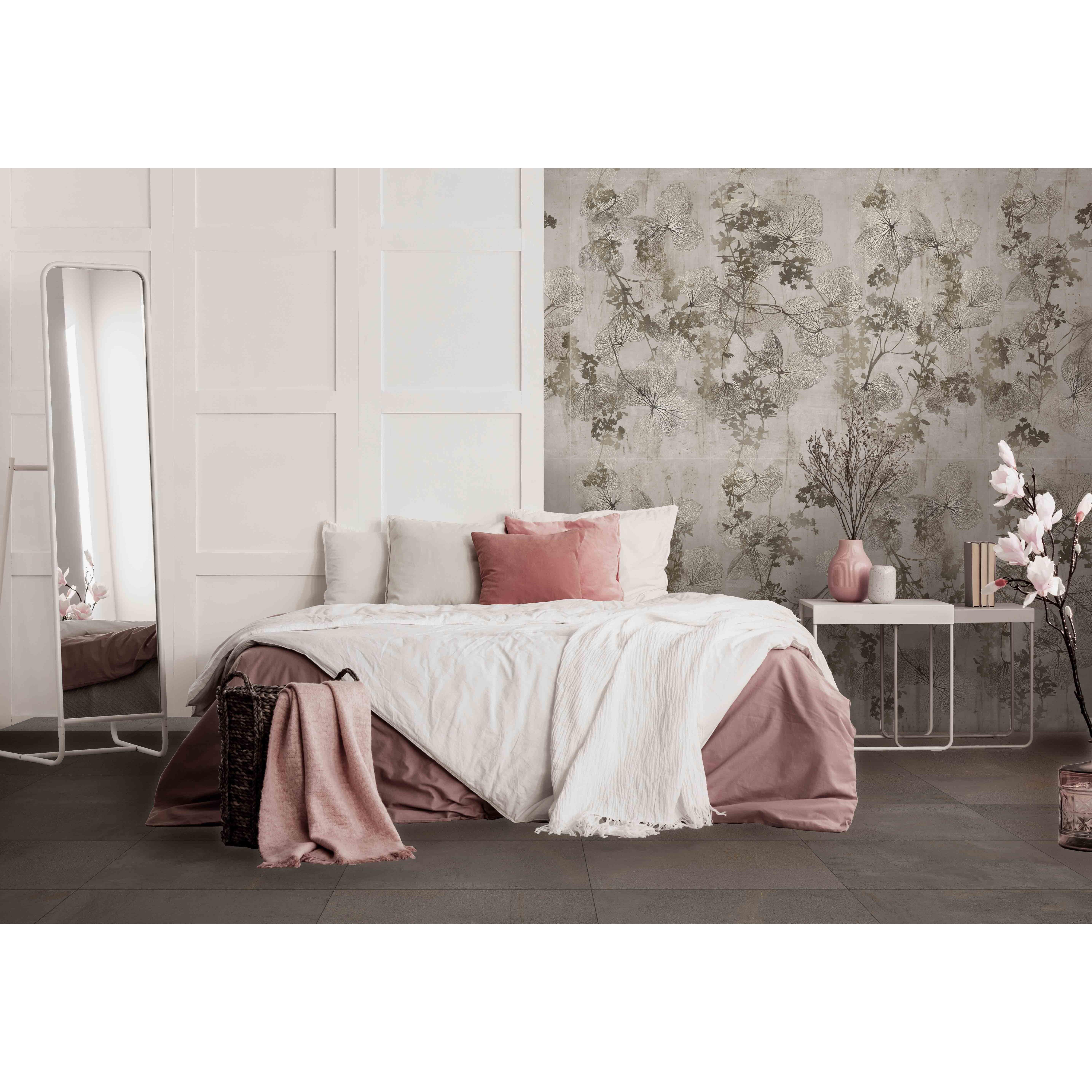 Piastrella da pavimento e rivestimento interno 60 x 60 cm Sp. 9.5 mm rettificato Habita in gres porcellanato bronzo opaco traffico intenso (pei 4/5) R9 1.44 mq - 2