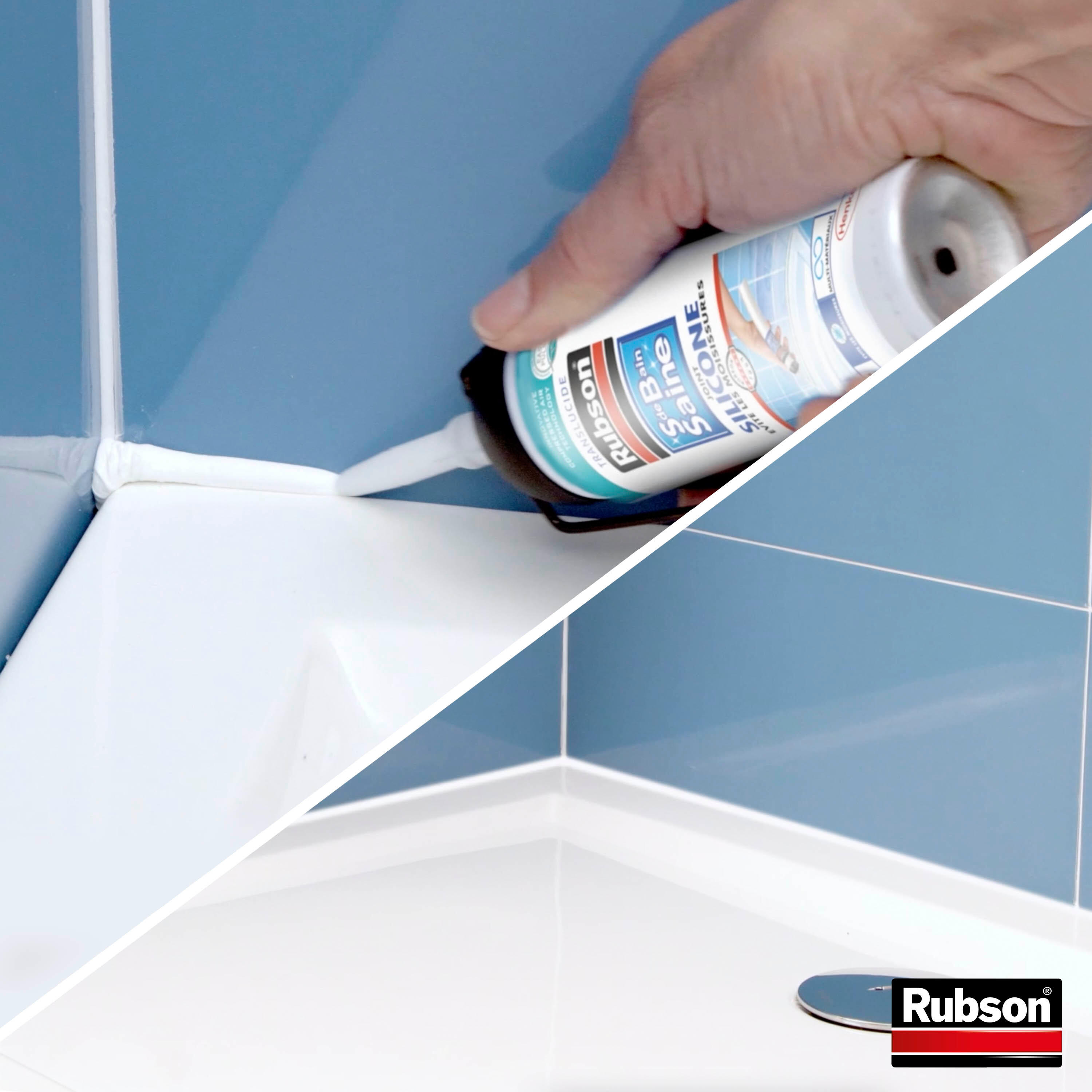 Silicone RUBSON blanc 200 ml Salle de bain saine - 5
