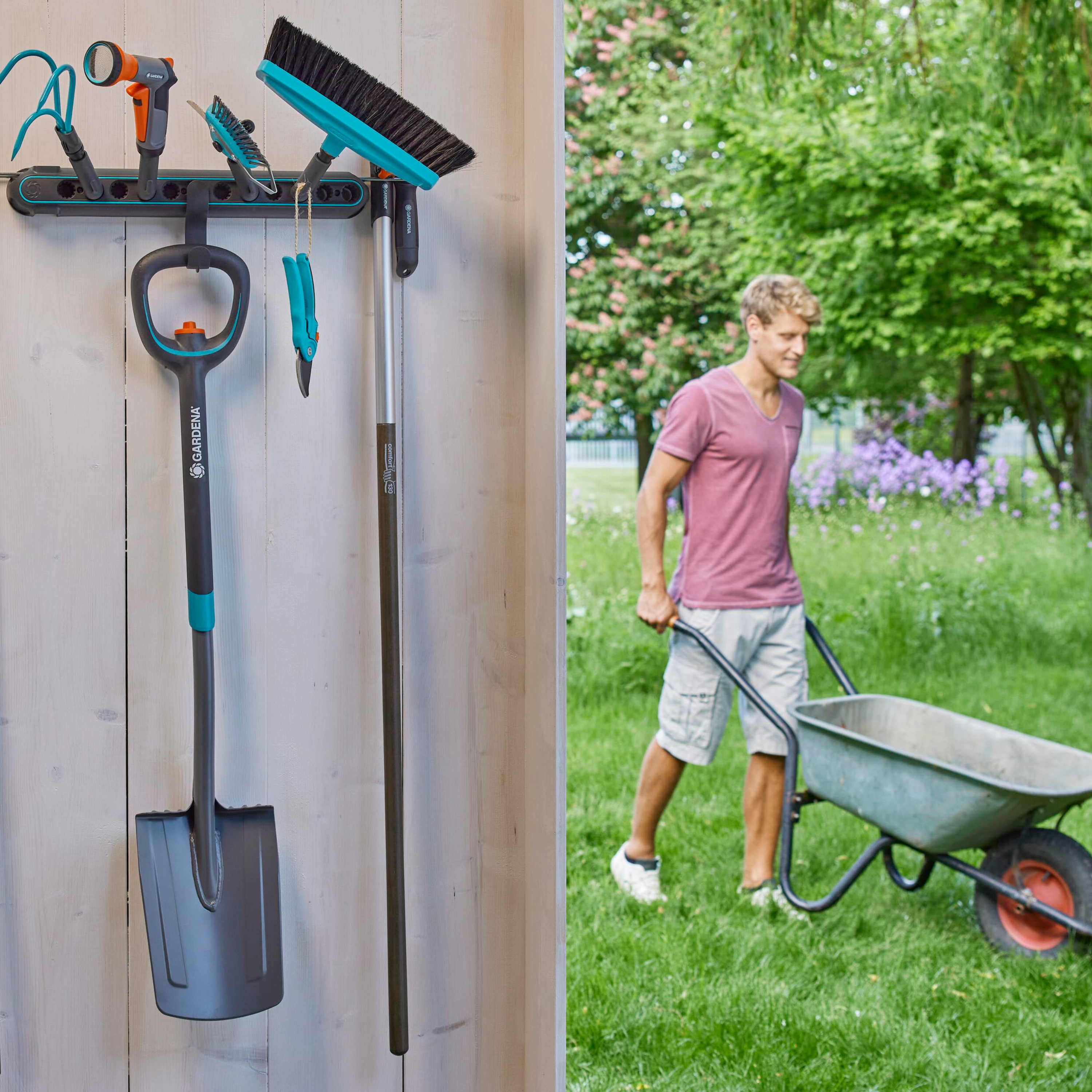 La gamme pratique Combi-System de Gardena : un manche pour tous vos outils !  - 1