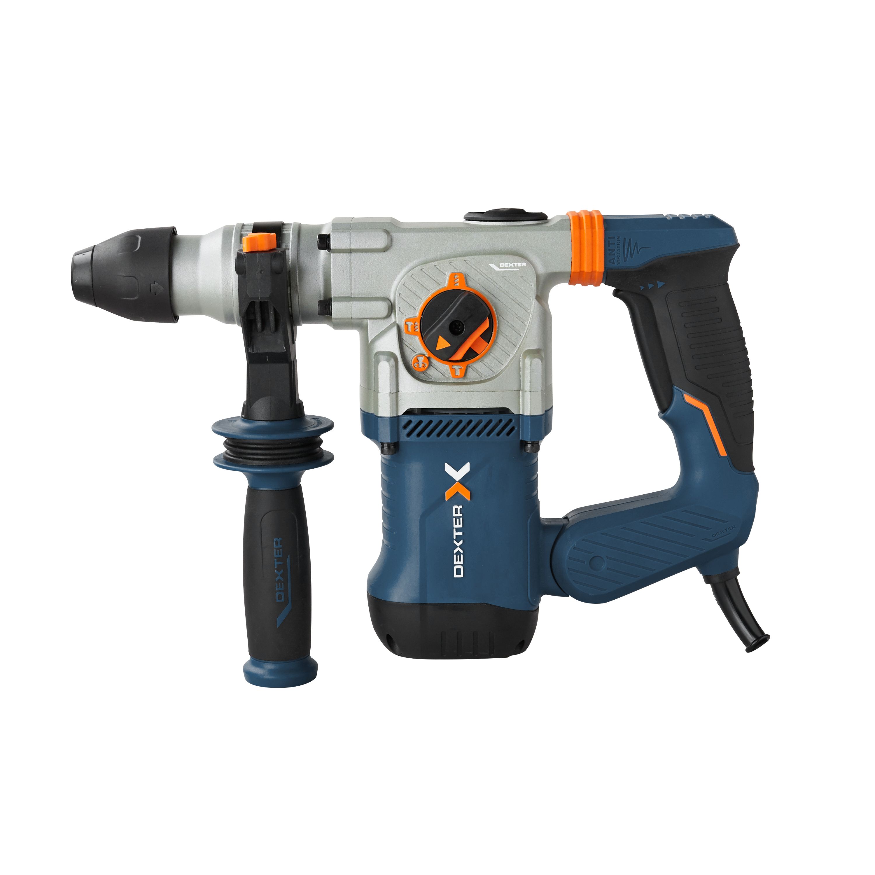 Młot udarowo-obrotowy DEXTER 1500RH2-50.5 SDS+ 1500W 5.1J - 14