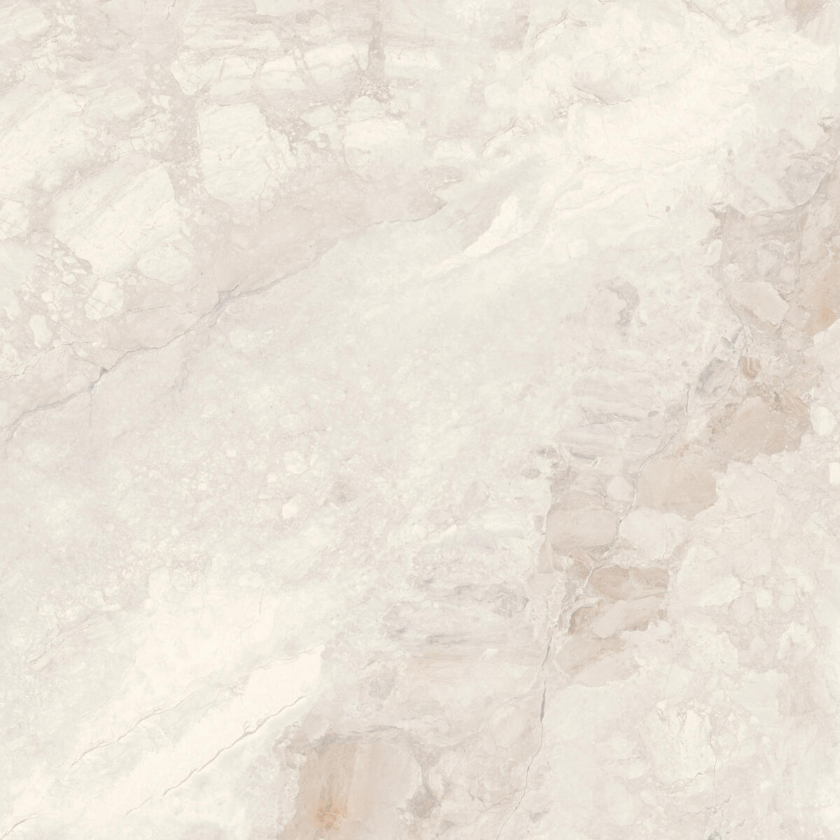 Carrelage sol/mur intérieur effet marbre ivoire Mystic l.90 x L.90 cm SANT'AGOST - 3