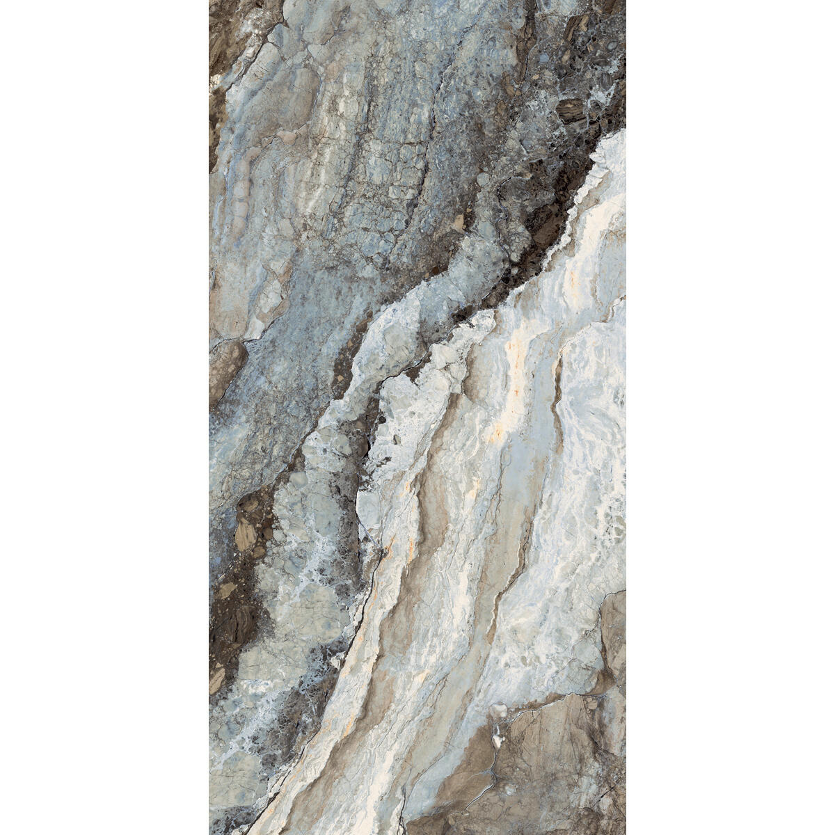 Carrelage sol effet marbre ocean Mystic l.60 x L.120 cm SANT'AGOSTINO - 3
