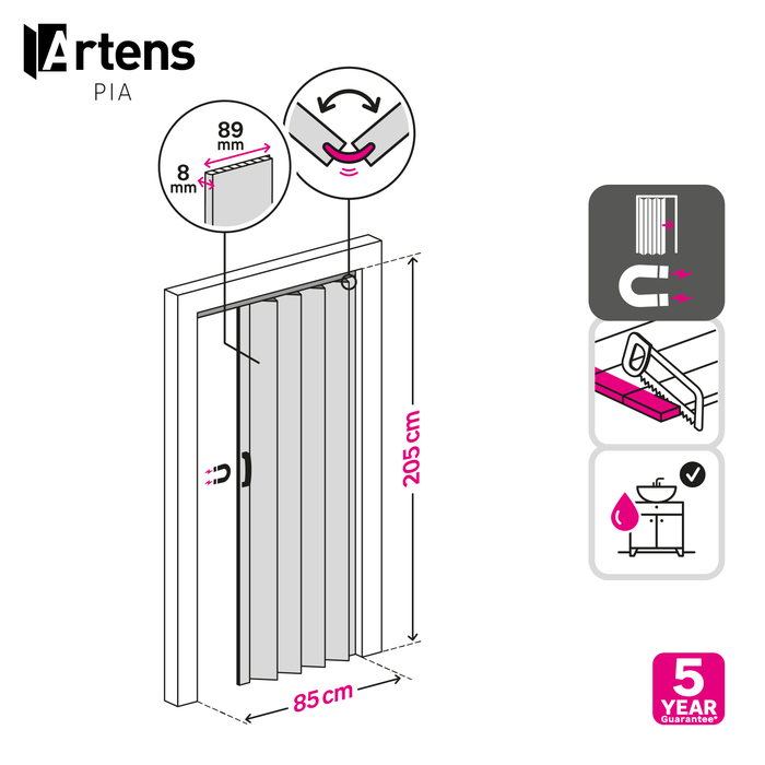 caracteristicas puertas plegables