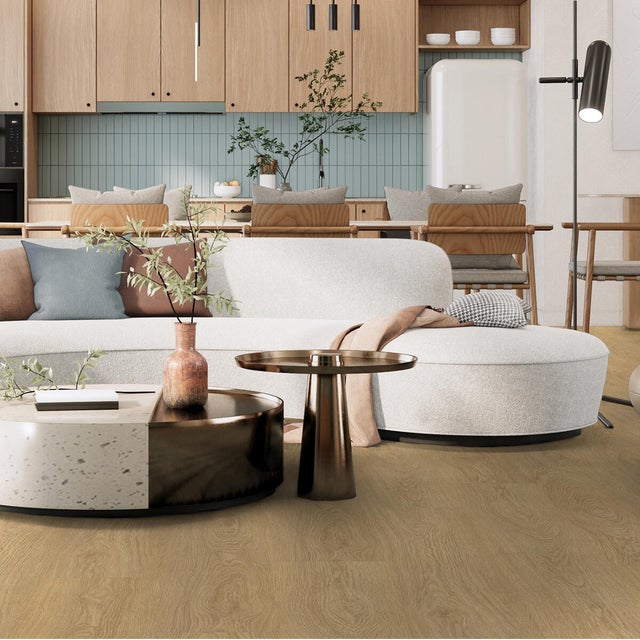 Lame PVC clipsable intenso GERFLOR Senso premium clic3 xl fjord golden oak bois 