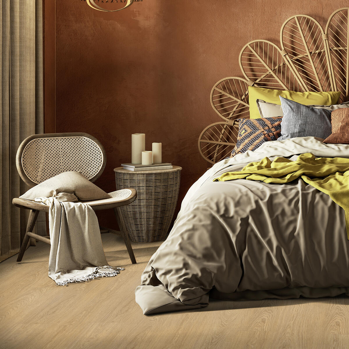 Lame PVC clipsable intenso GERFLOR Senso premium clic3 xl fjord golden oak bois - 2