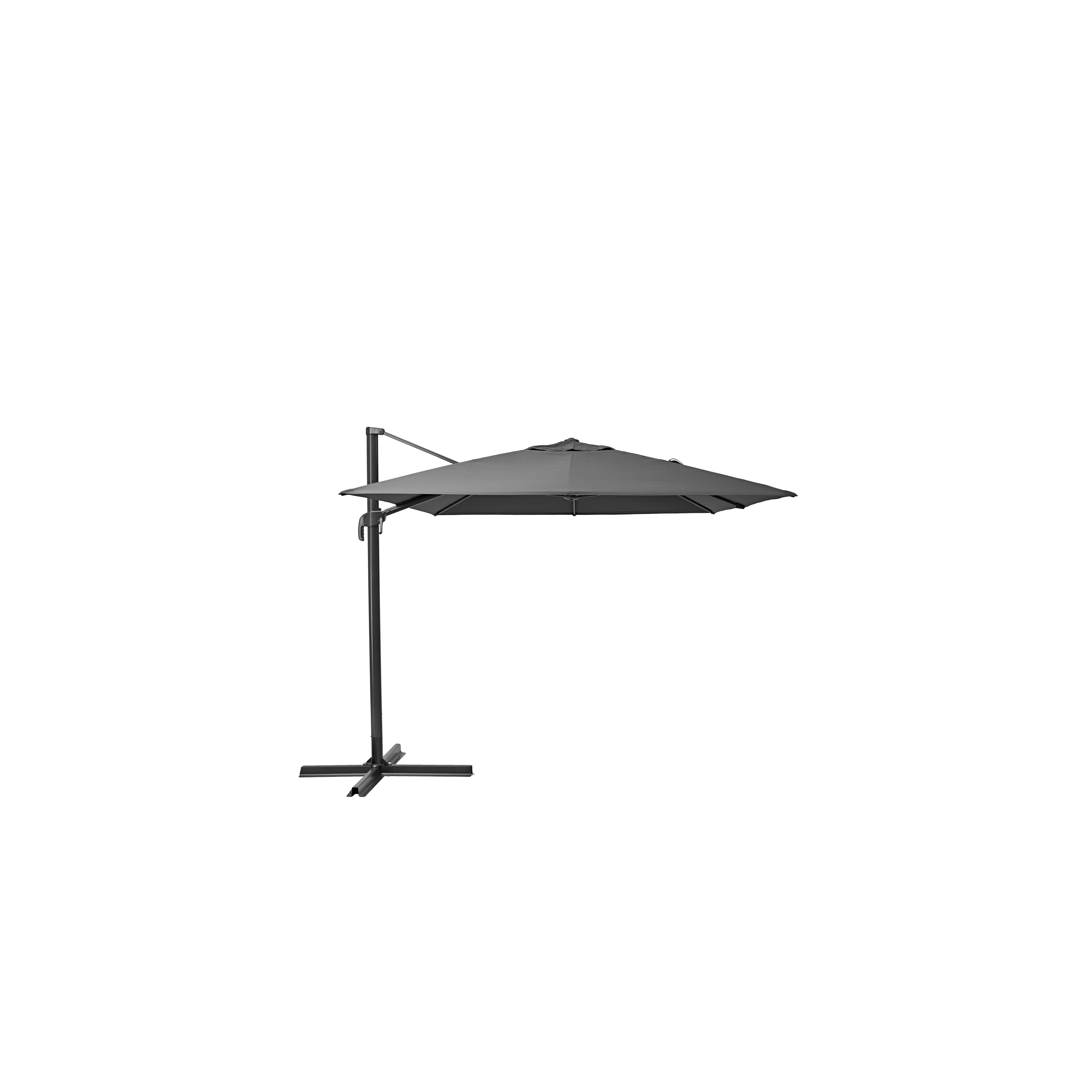 Parasol ogrodowy Aura 290x390x275 cm antracytowy Naterial - 6