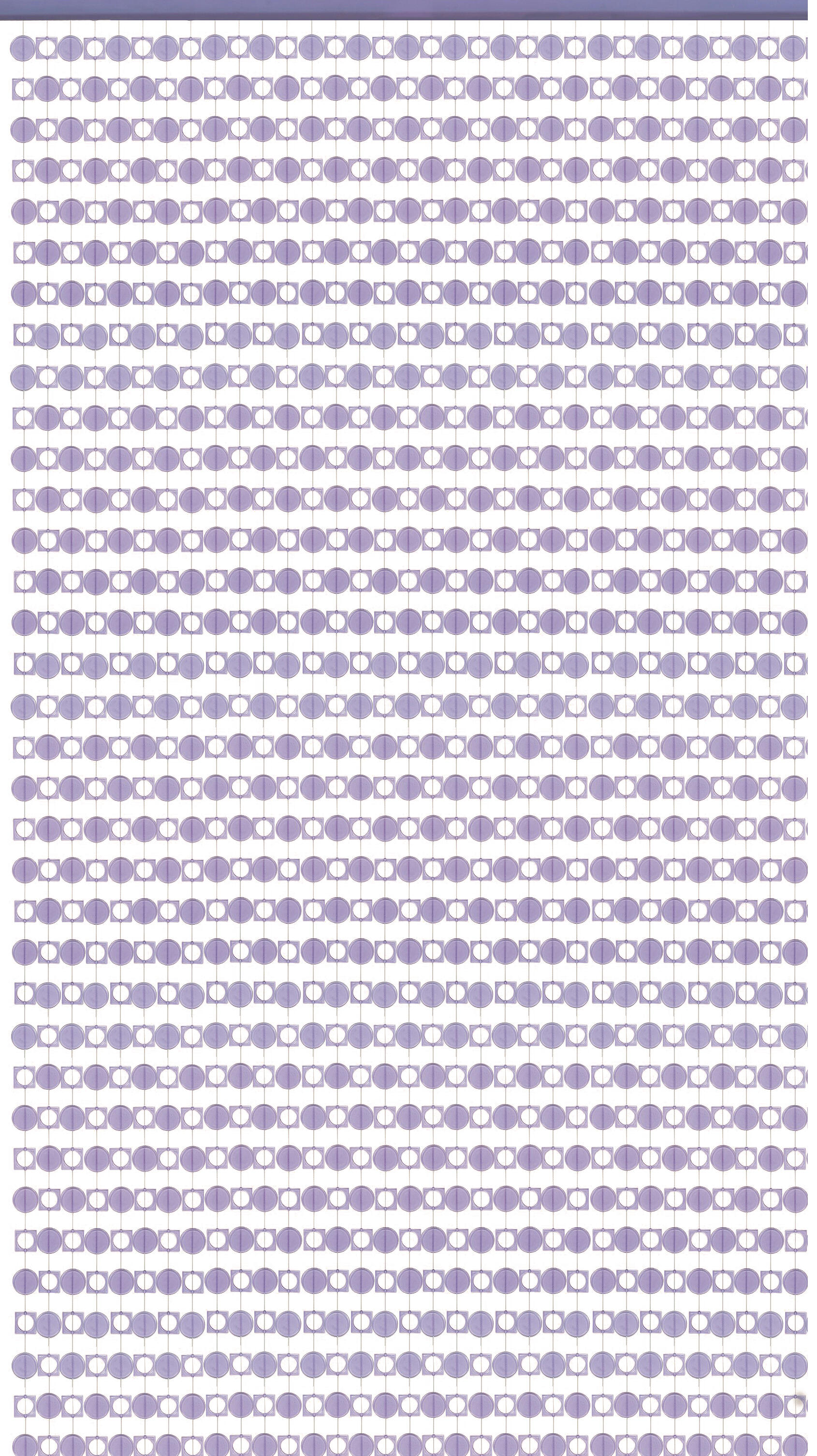 Cortina de puerta con motivo azul de 100x200 cm