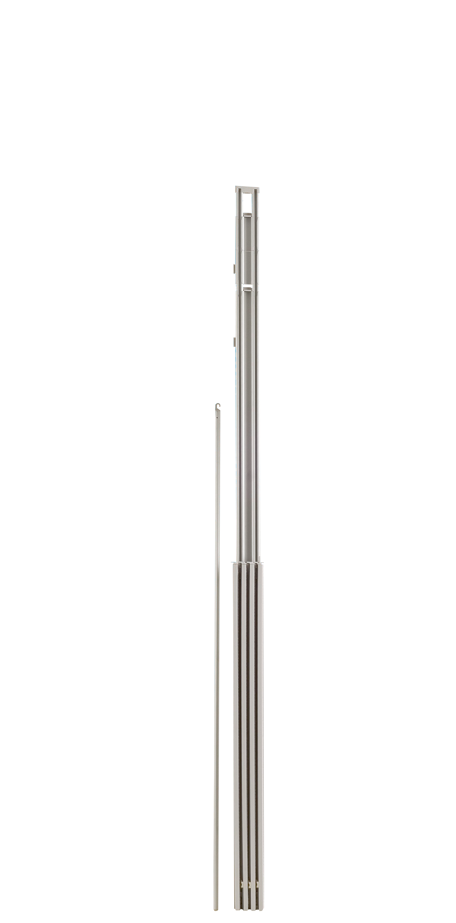 Riel panel japonés 4 vías 65-245 cm