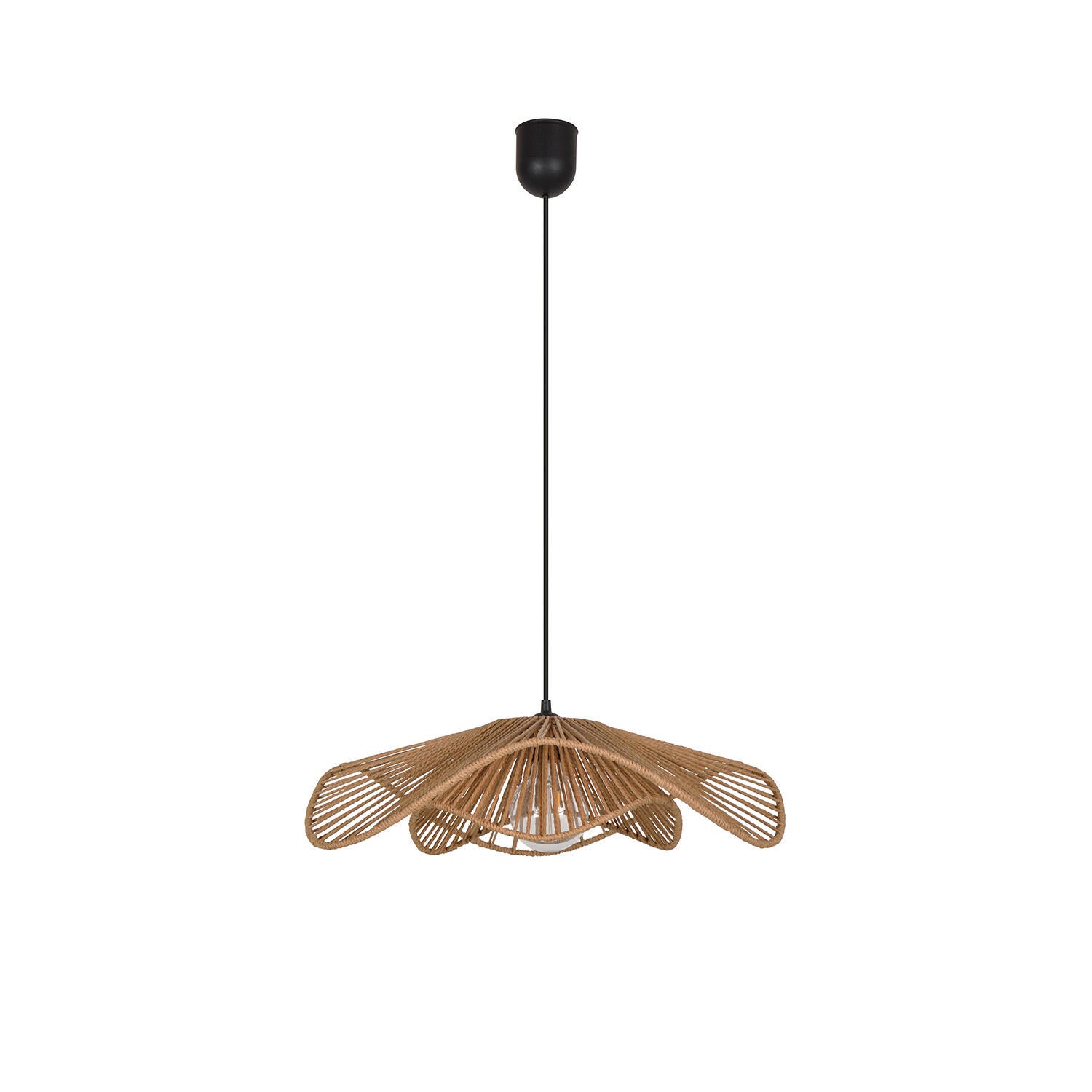 Suspension Sahara papier, beige, Diam.48 cm, E27 - 4