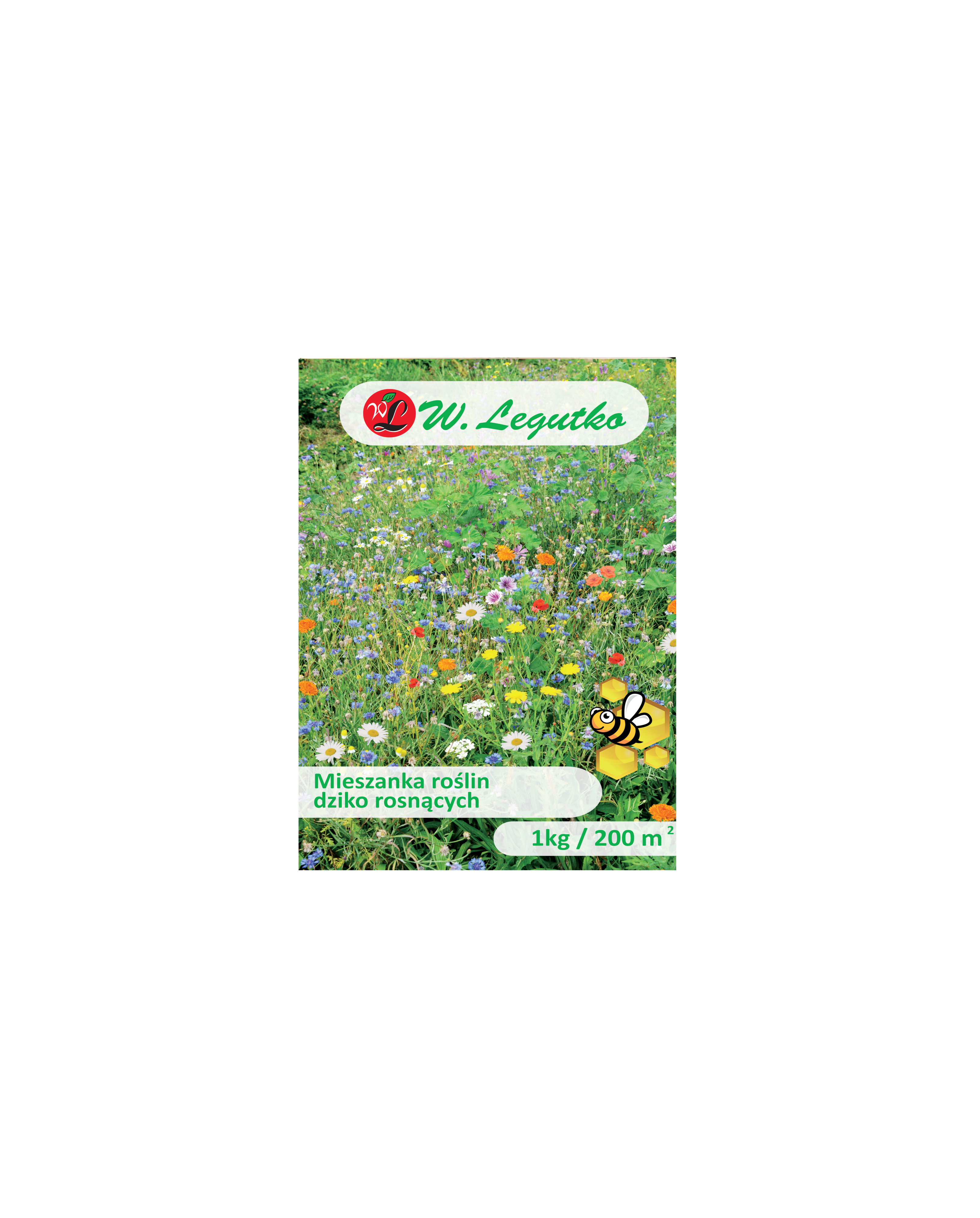 Nasiona roślin dziko rosnących 1kg / 200 m2 W.Legutko - 2