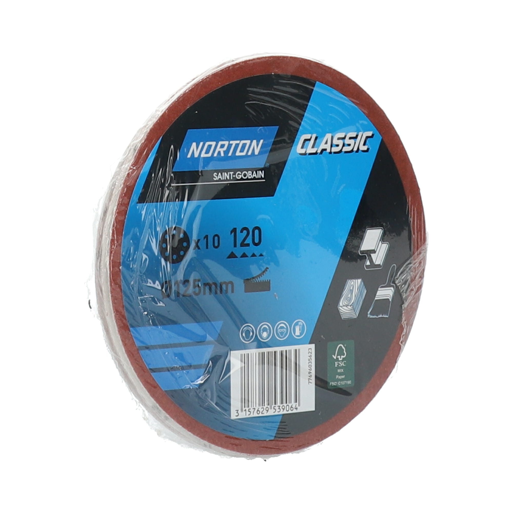 Disque Abrasif Auto-agrippant Essential Velcro 6 Trous 150 Grain 40 X10 A3337708 Disque Abrasif Auto-agrippant Essential Velcro 6 Trous 150 Grain 40 X10 A3337708