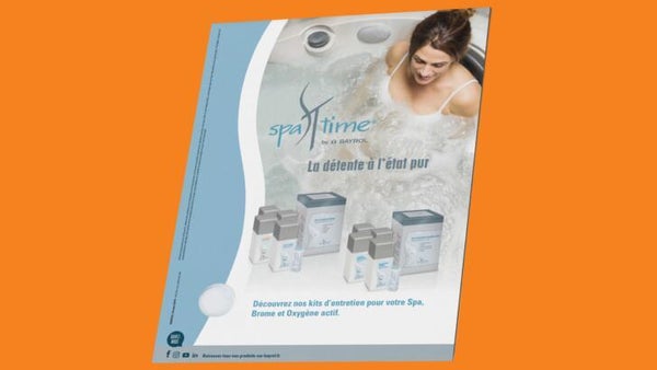 Anti-Mousse SpaTime pour Spa 1 L - Bayrol & Clarifiant Mini Pool et Spa 0,5  L