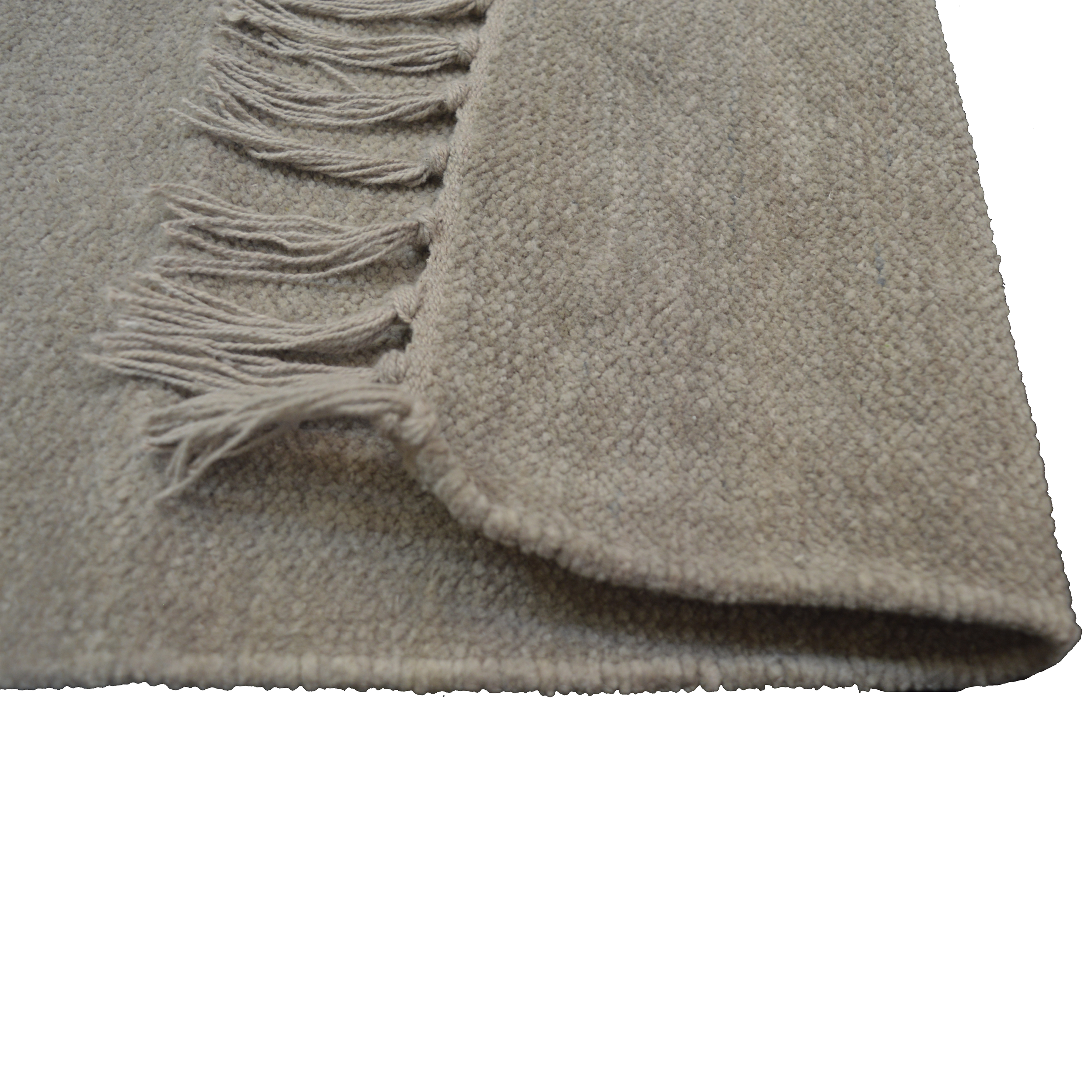 Alfombra  algodón tejido plano INSPIRE Manoa liso   lavable en lavadora 50x80cm - 7