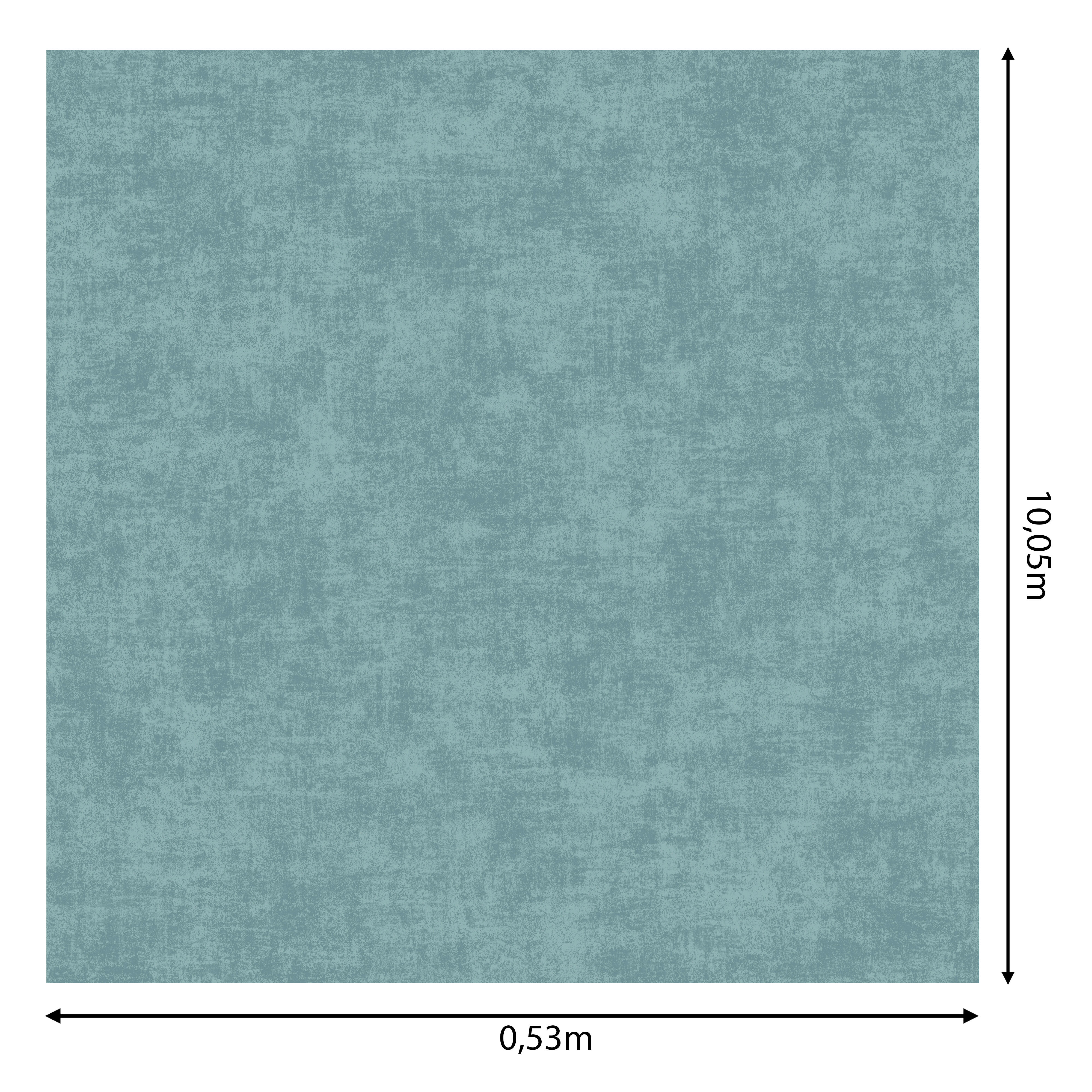 Papel de parede vinilico tinta reboco celeste - 3