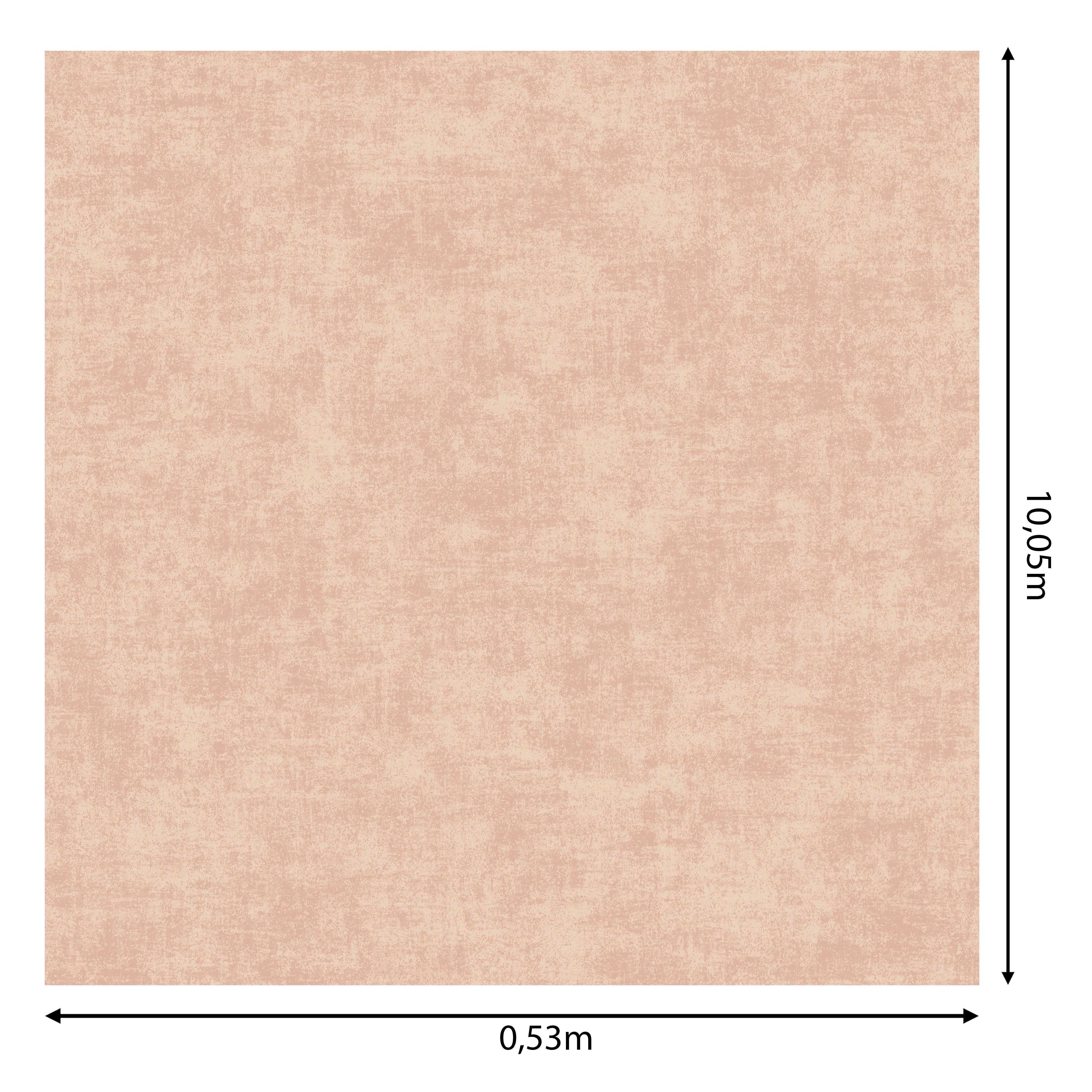 Papel de parede vinilico tinta reboco rosa - 3