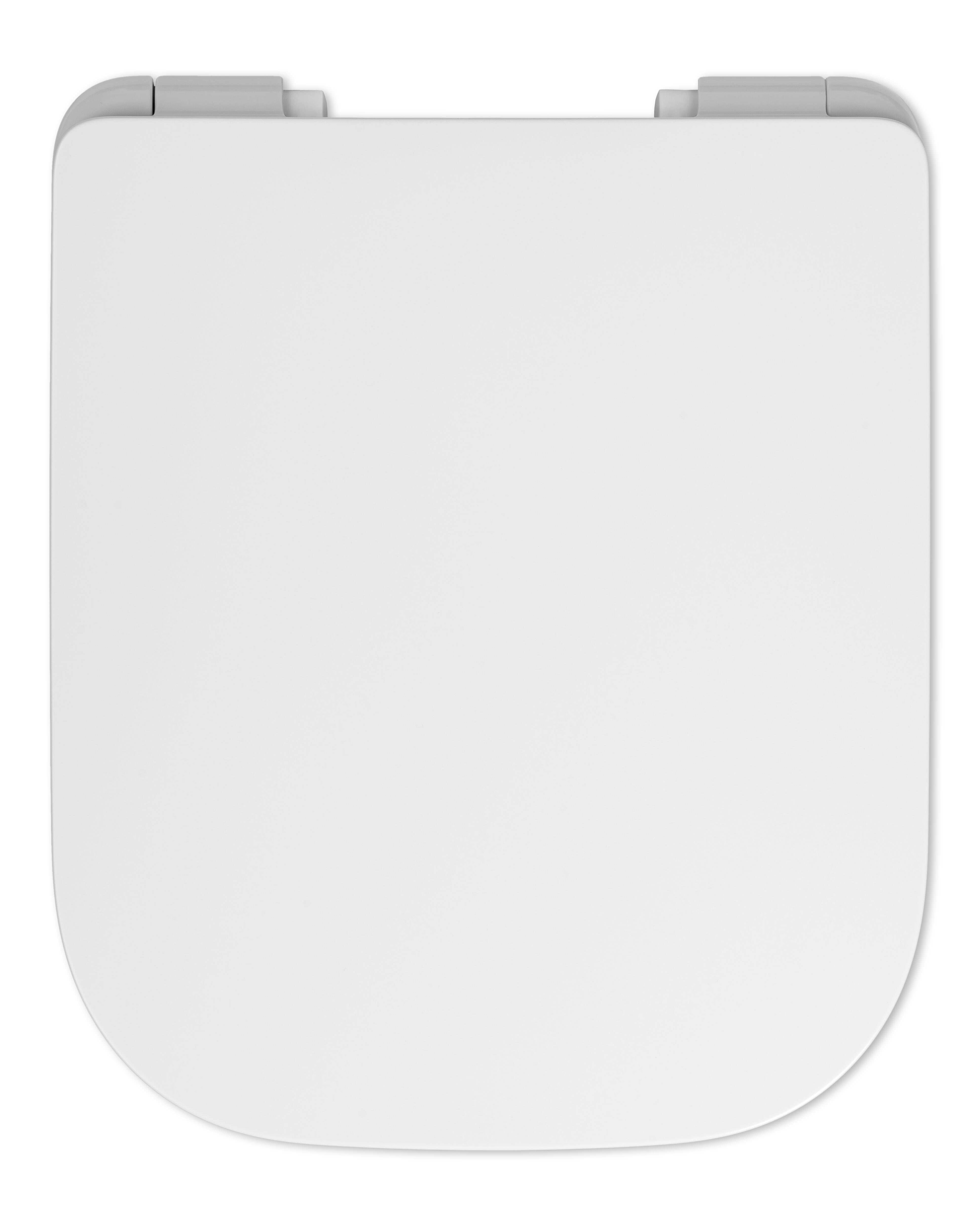 Tapa de wc owco akron slim blanca amortiguada y take off de duroplast