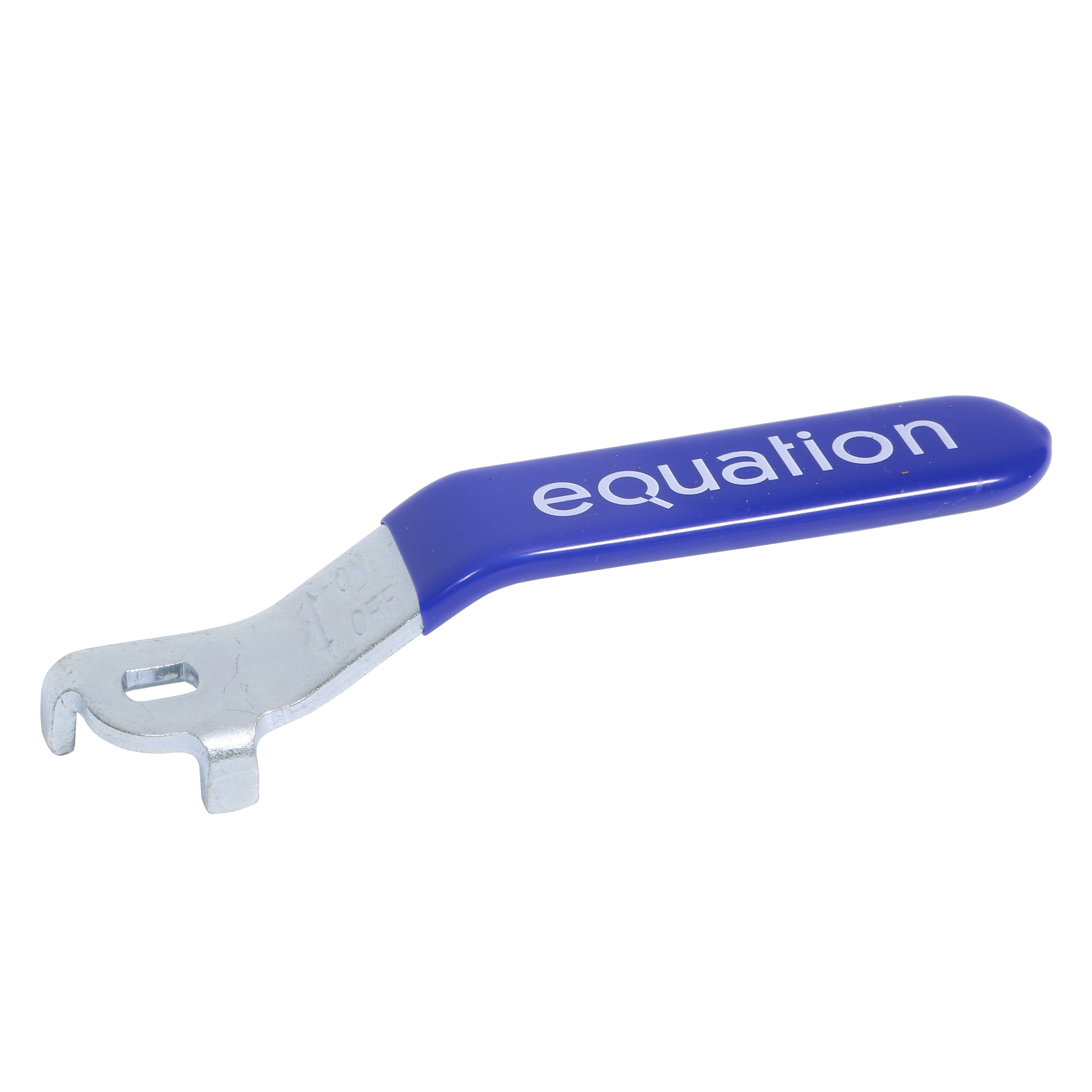 Uchwyt do zaworu 1/2"-3/4" niebieski Equation