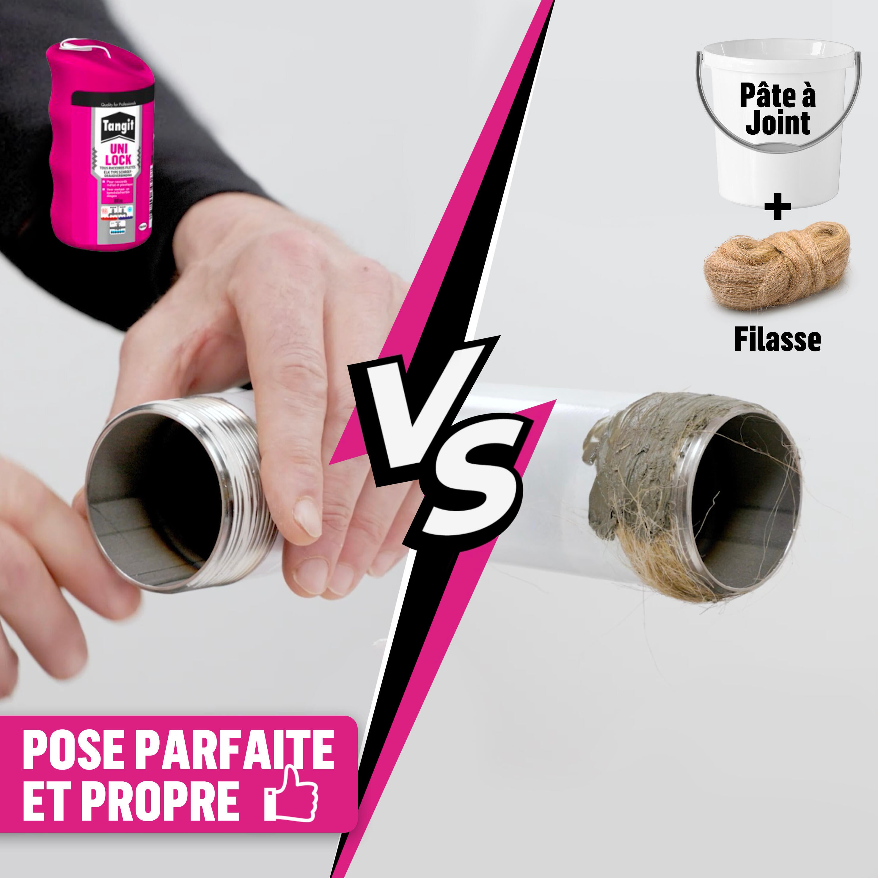 Bande d'étanchéité Unilock TANGIT, 80m, blanc - 4