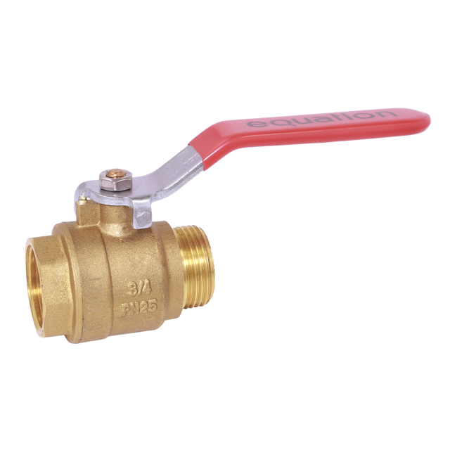 Vanne d'arrêt 1/4 de tour, mâle / femelle 20 x 27 mm 20 x 27 mm