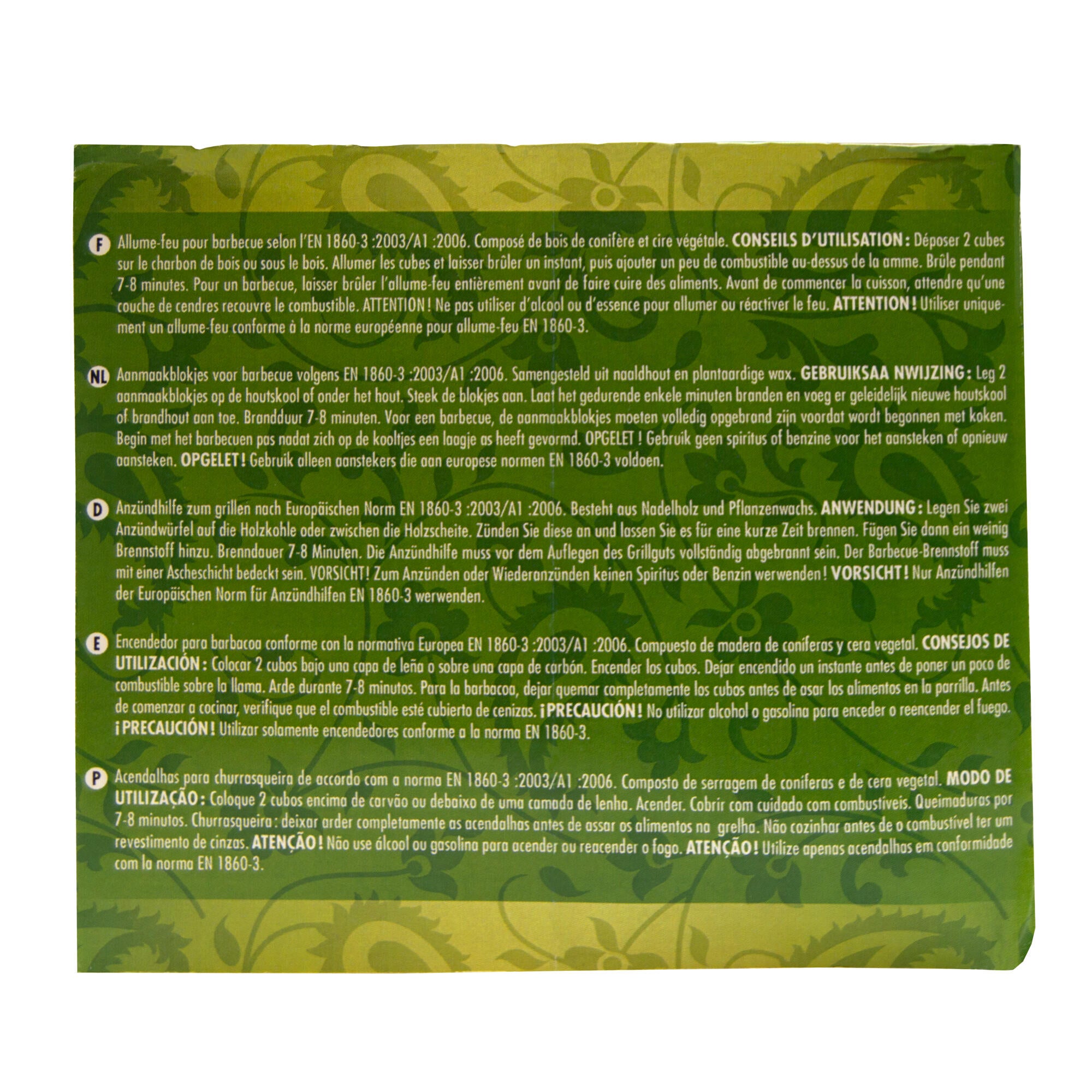 Cubos de encendido ecológico CHEMINETT MAXIPACK 120 unidades 100% Naturales - 14