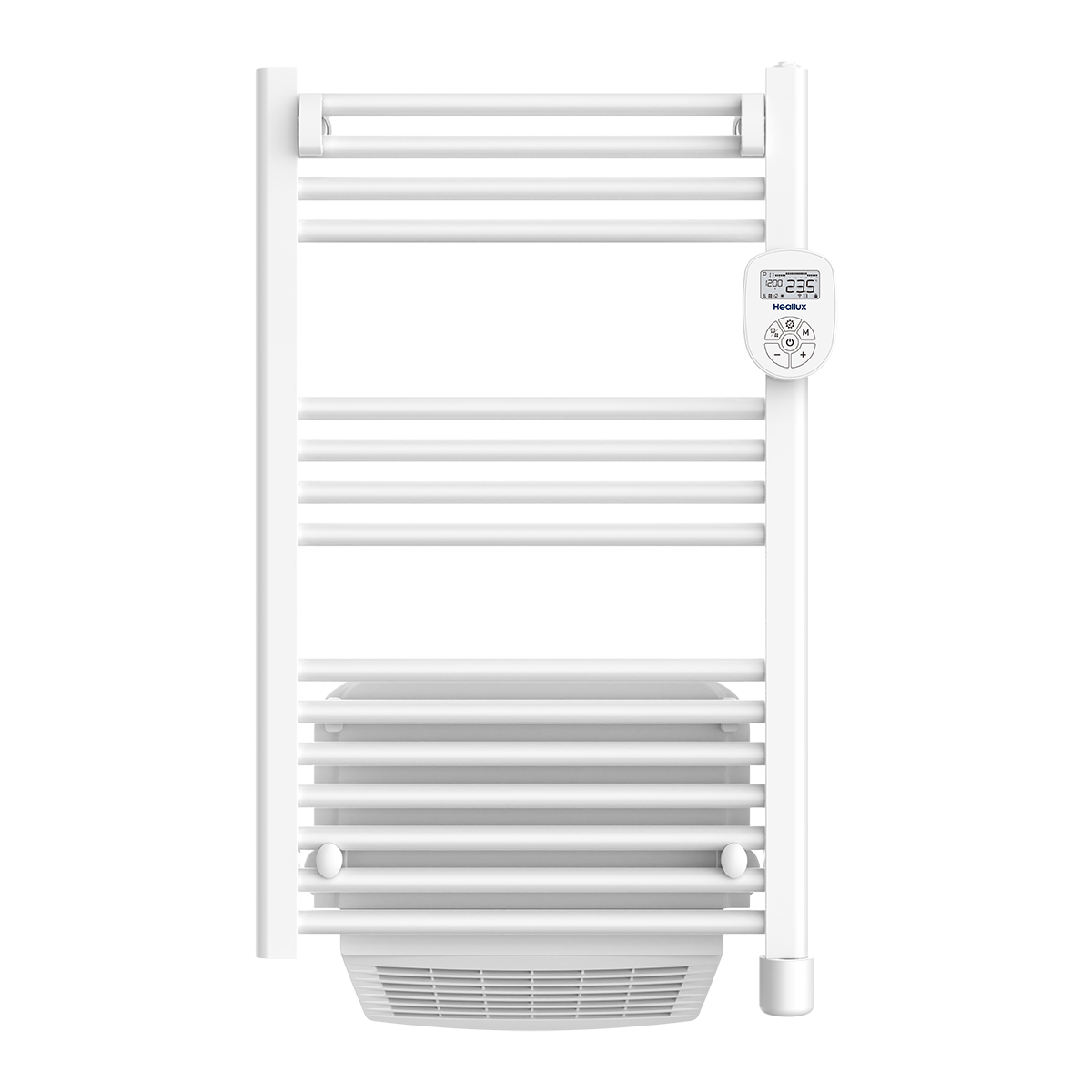Sècheserviette électrique soufflant ALDEA HEALLUX 1500W Leroy Merlin
