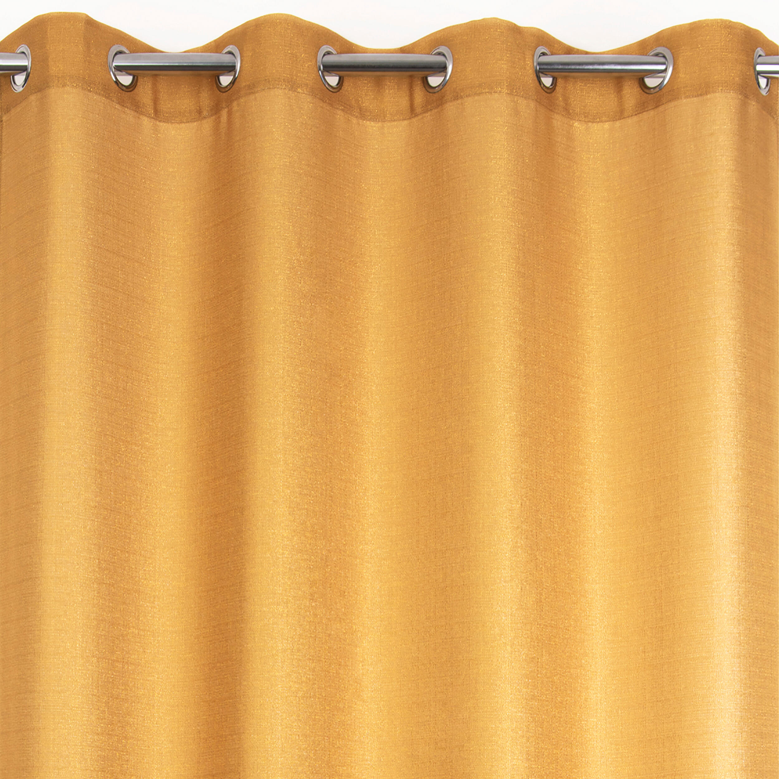 Cortina ollaos dario inspire liso amarillo dore de 140x260cm