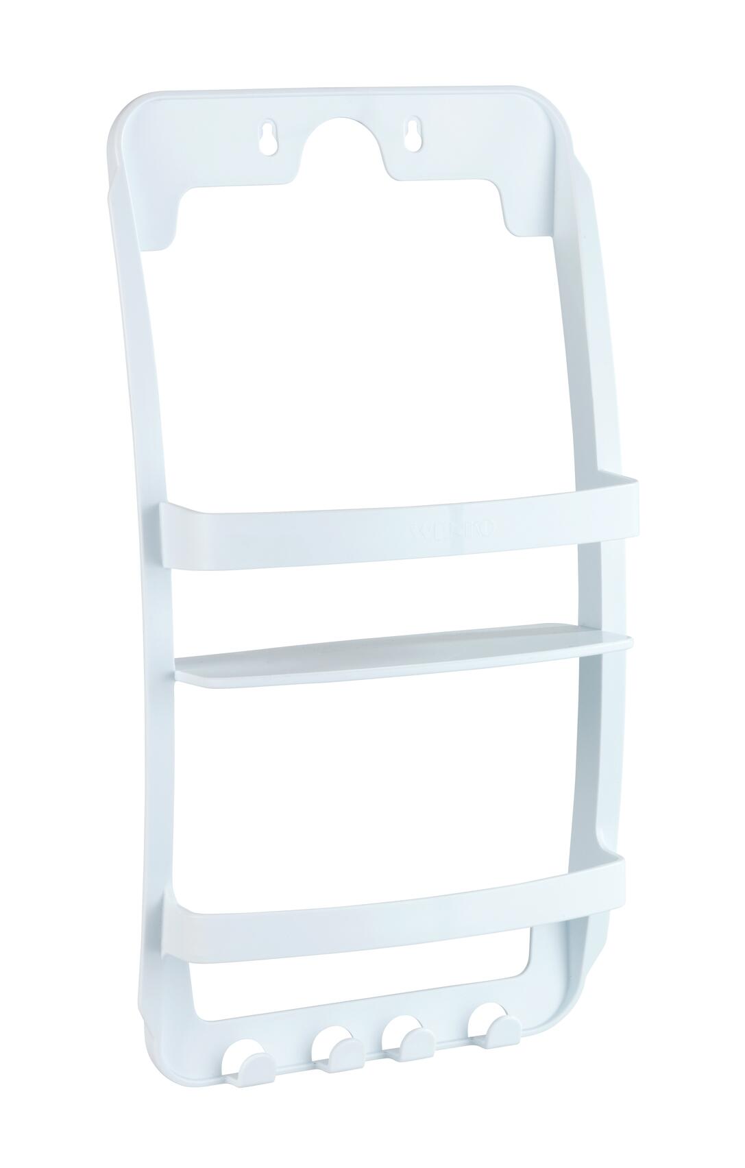 Organizador de ducha blanco 26x54.5x26 cm - 5