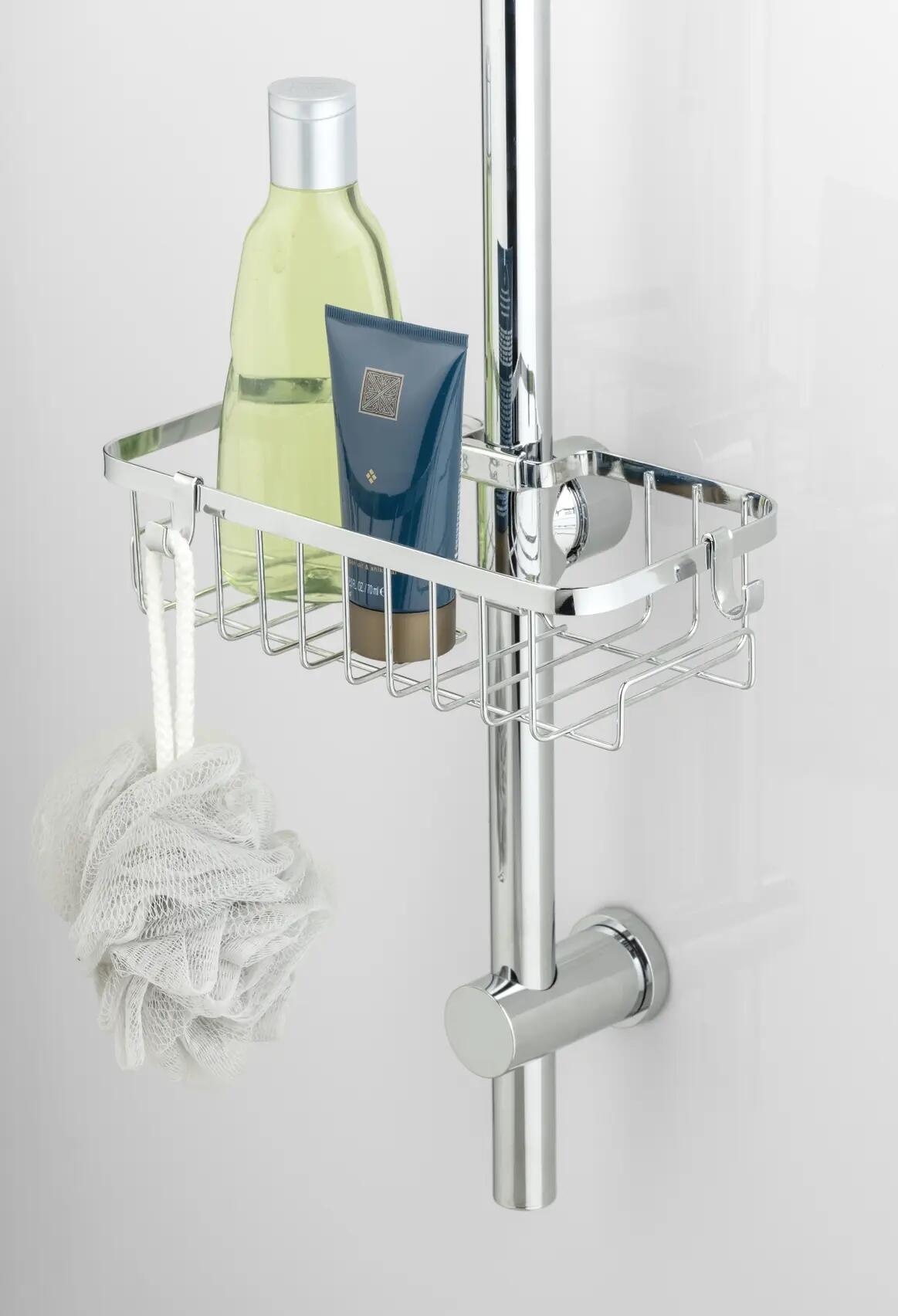 Etagère de douche chromé à encastrer WENKO - 2